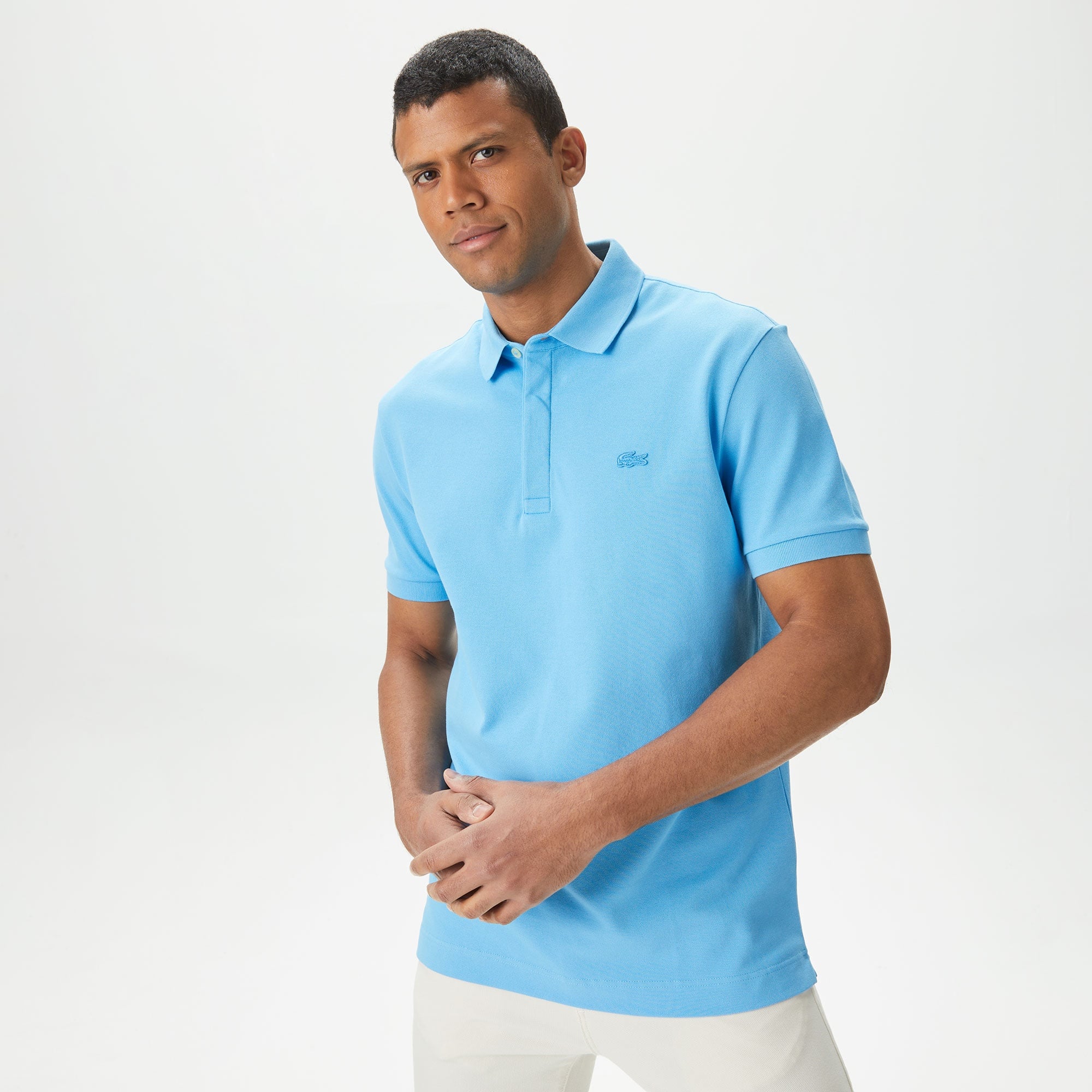 Lacoste Erkek Regular Fit Paris Mavi Polo