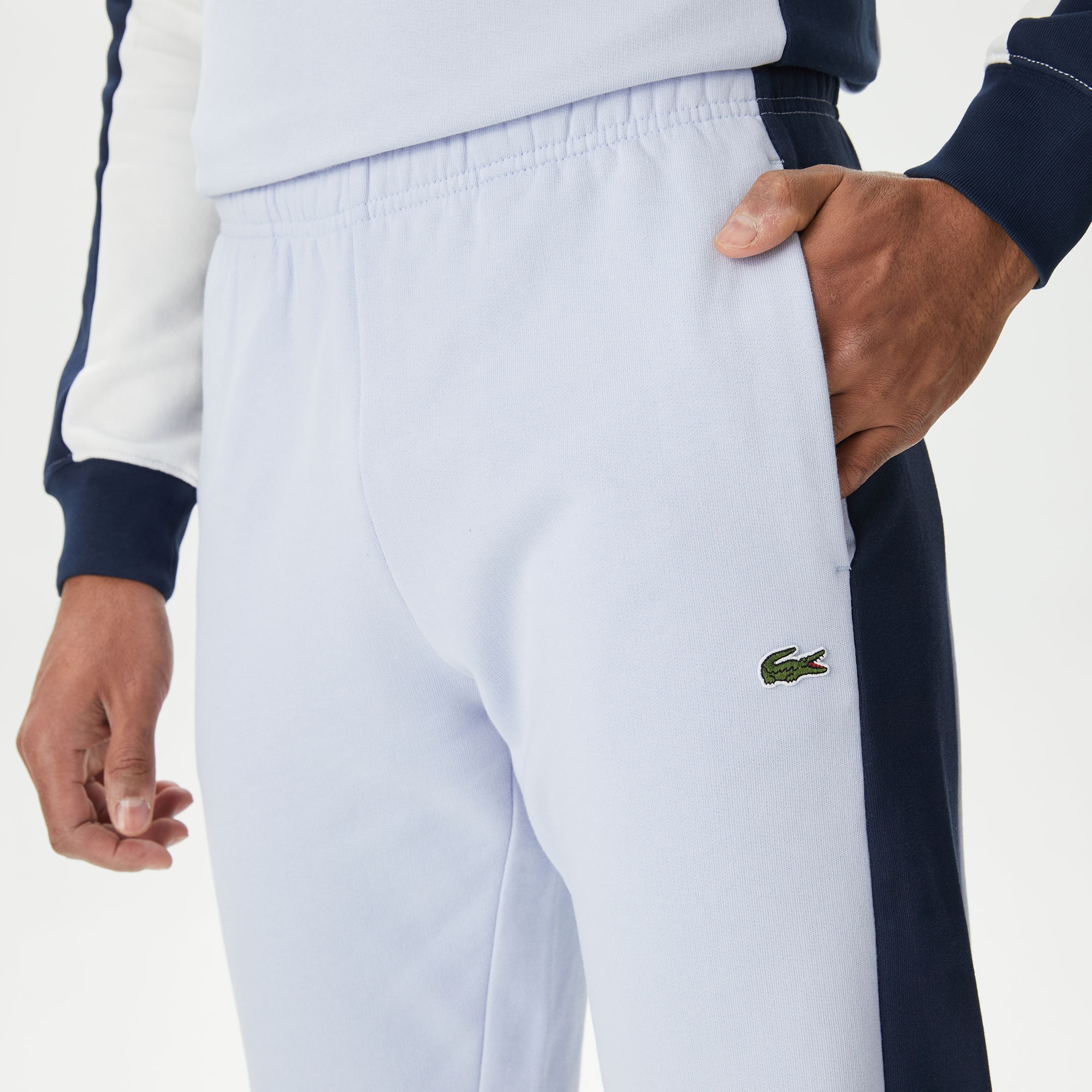 Lacoste Erkek Regular Fit Renk Bloklu Renkli Eşofman Altı