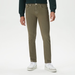 Lacoste Erkek Slim Fit Haki Jean Pantolon Yeşil