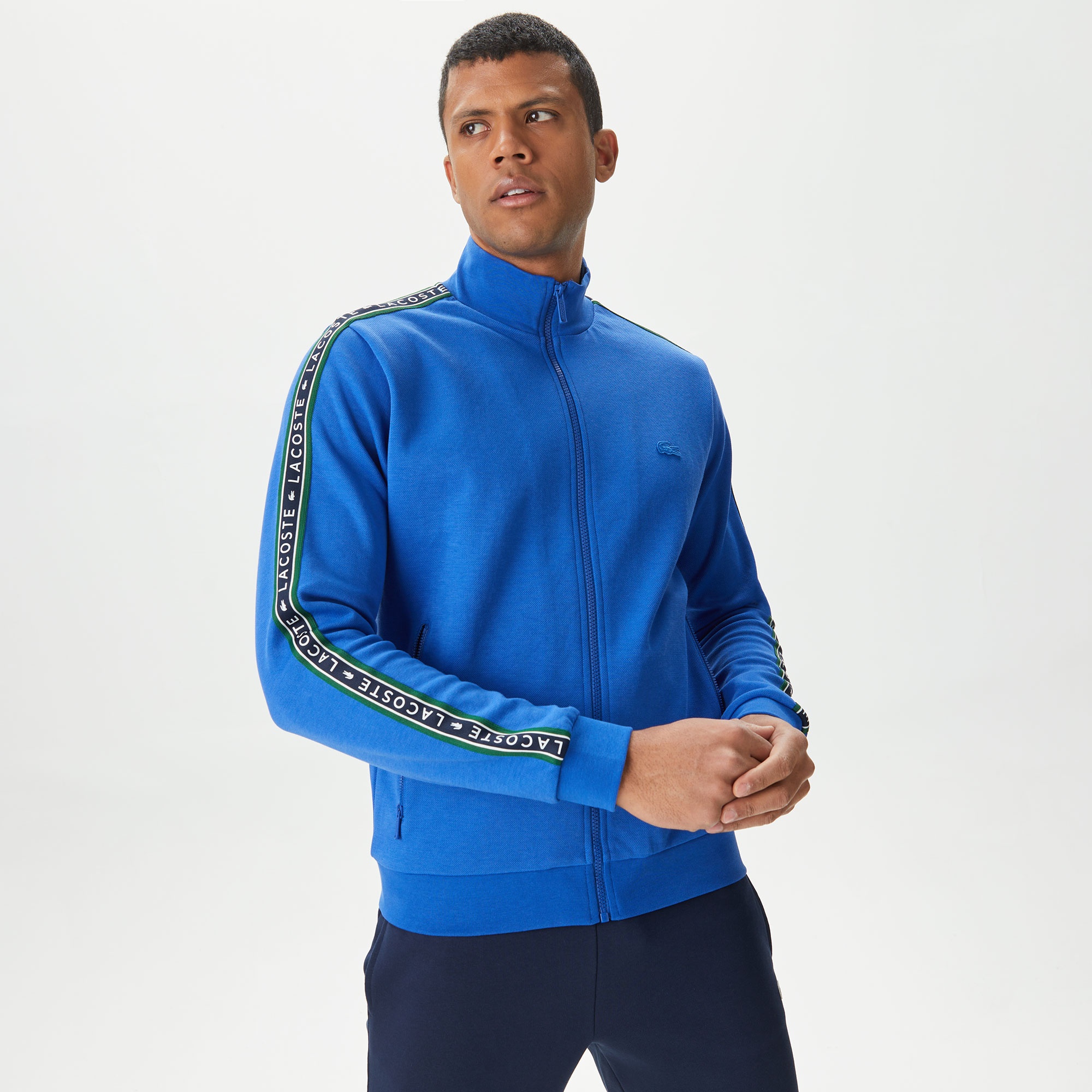 Lacoste Erkek Regular Fit Baskılı Lacivert Sweatshirt