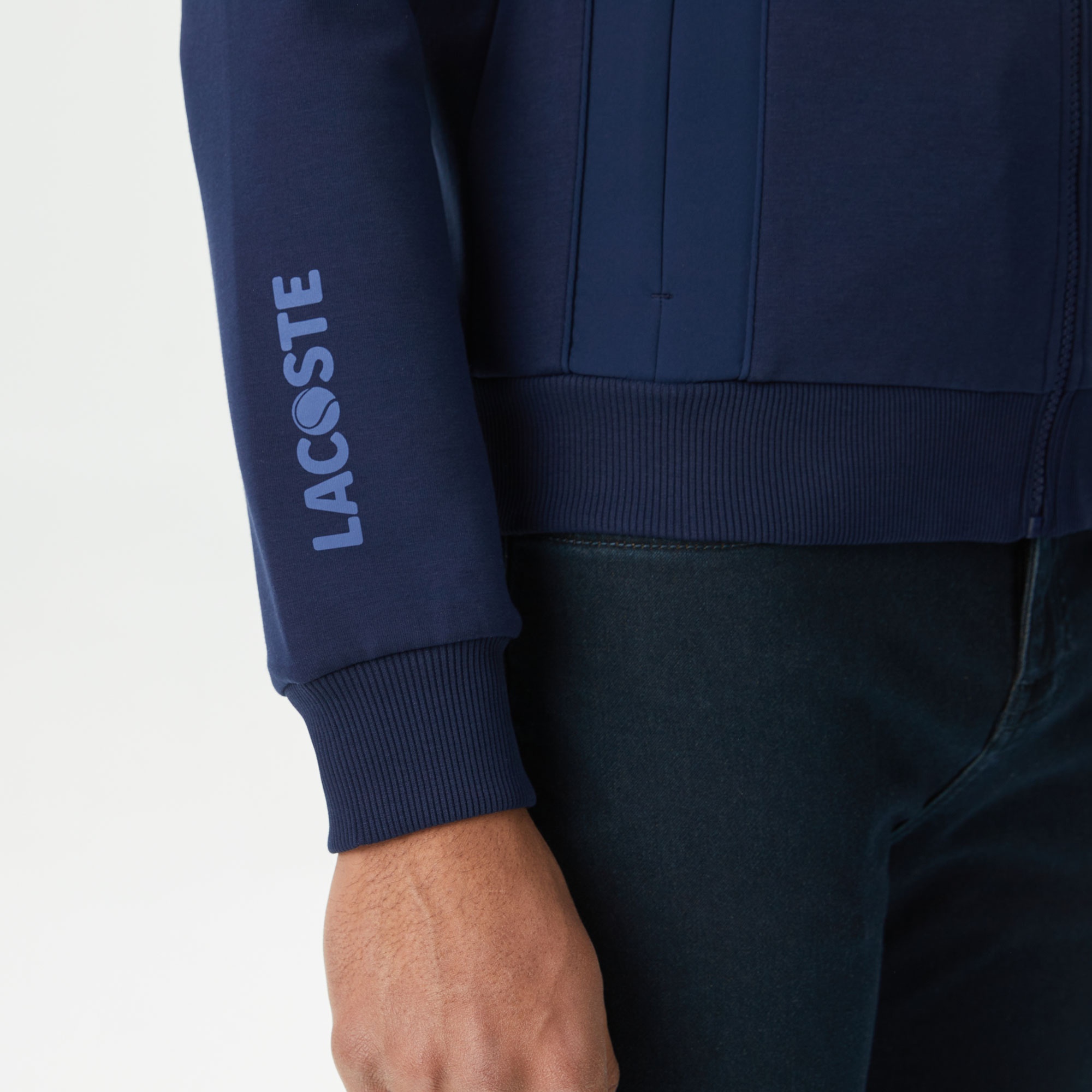 Lacoste Erkek Regular Fit Kapüşonlu Lacivert Sweatshirt