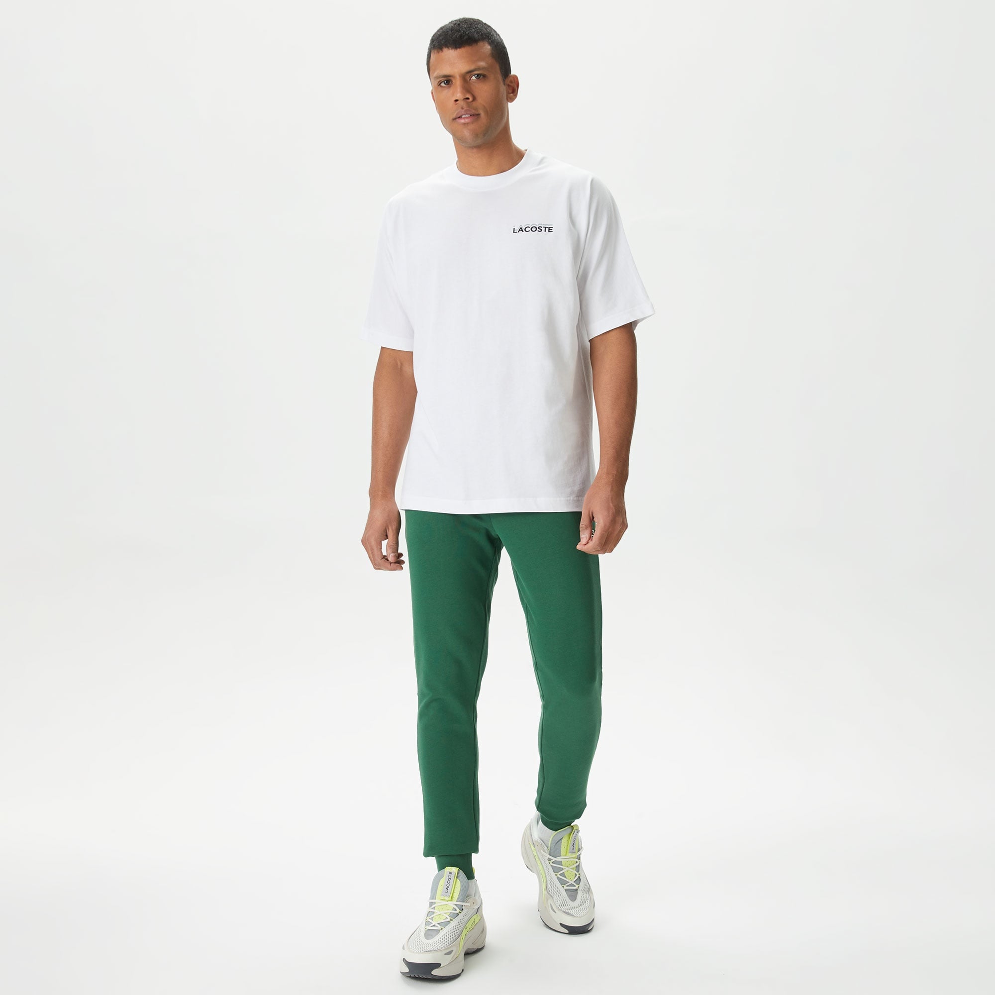 Lacoste Erkek Slim Fit Organik Pamuk Koyu Yeşil Eşofman Altı