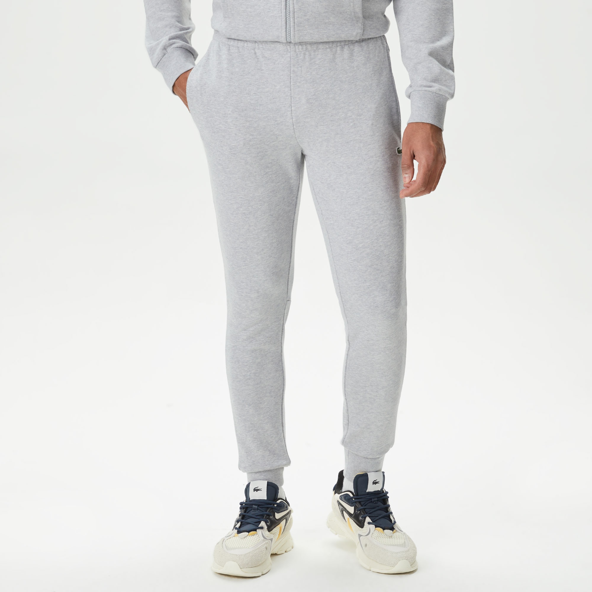 Lacoste Erkek Slim Fit Gri Eşofman Altı