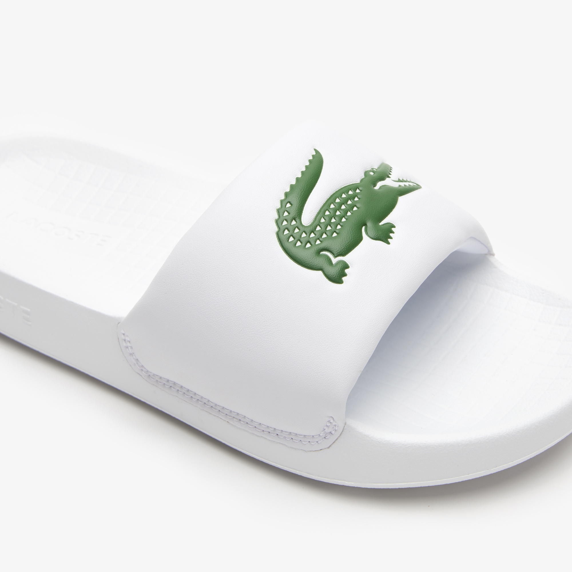 Dětské bílé pantofle Croco 1.0