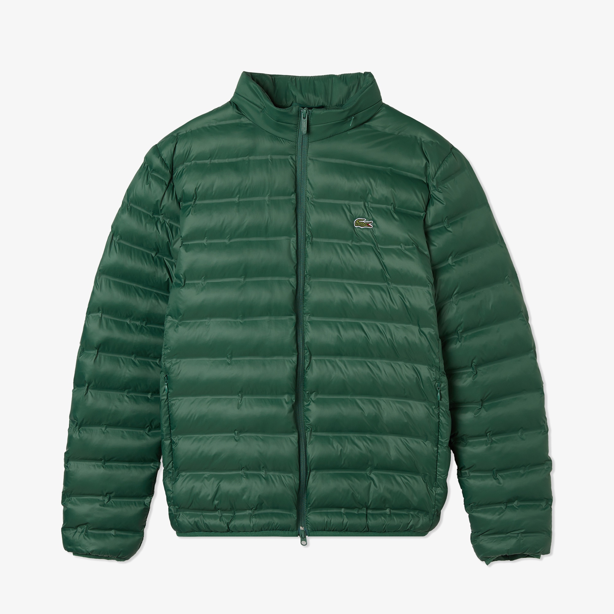 Lacoste Erkek Kapüşonlu Yeşil Mont