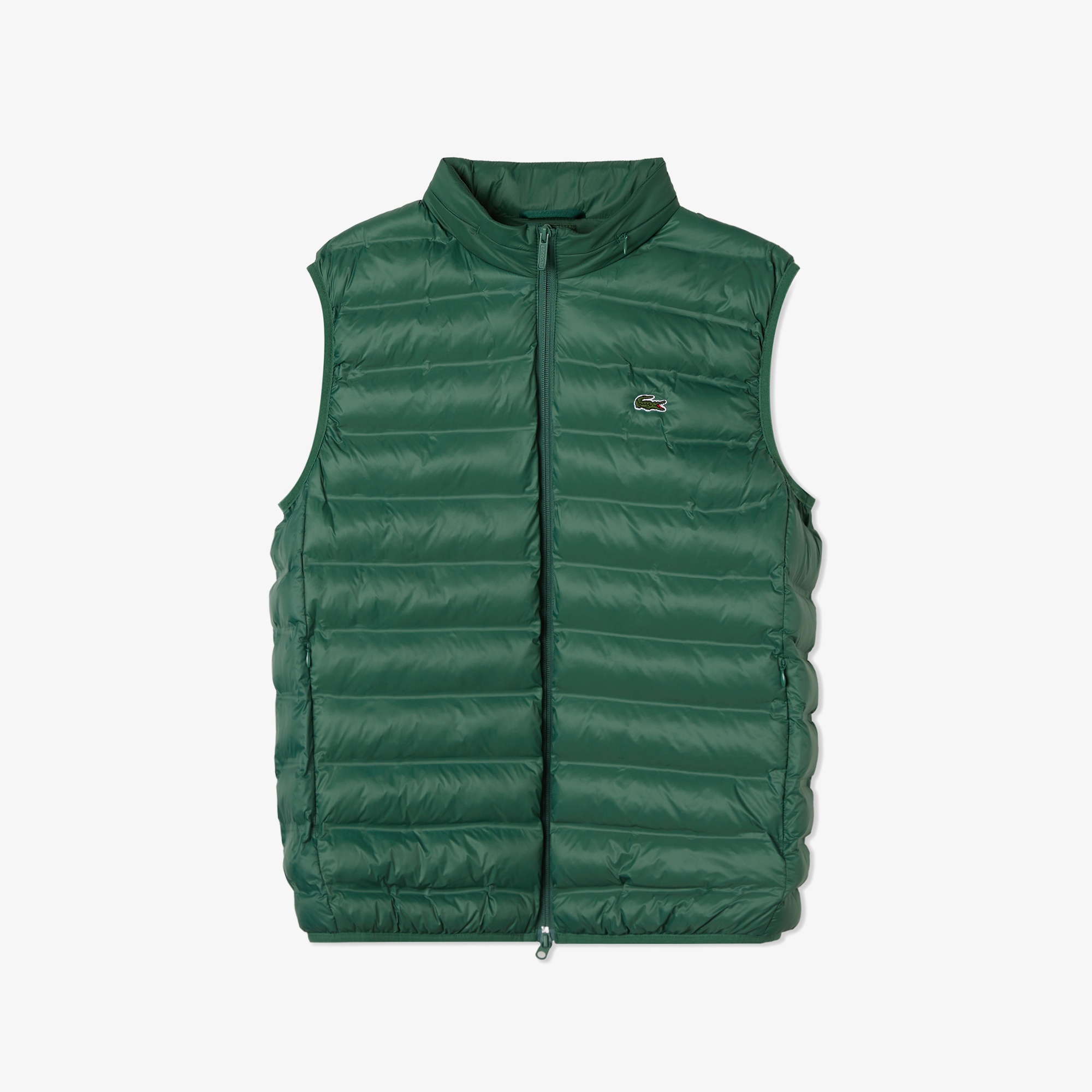 Lacoste Erkek Slim Fit Kapüşonlu Yeşil Yelek