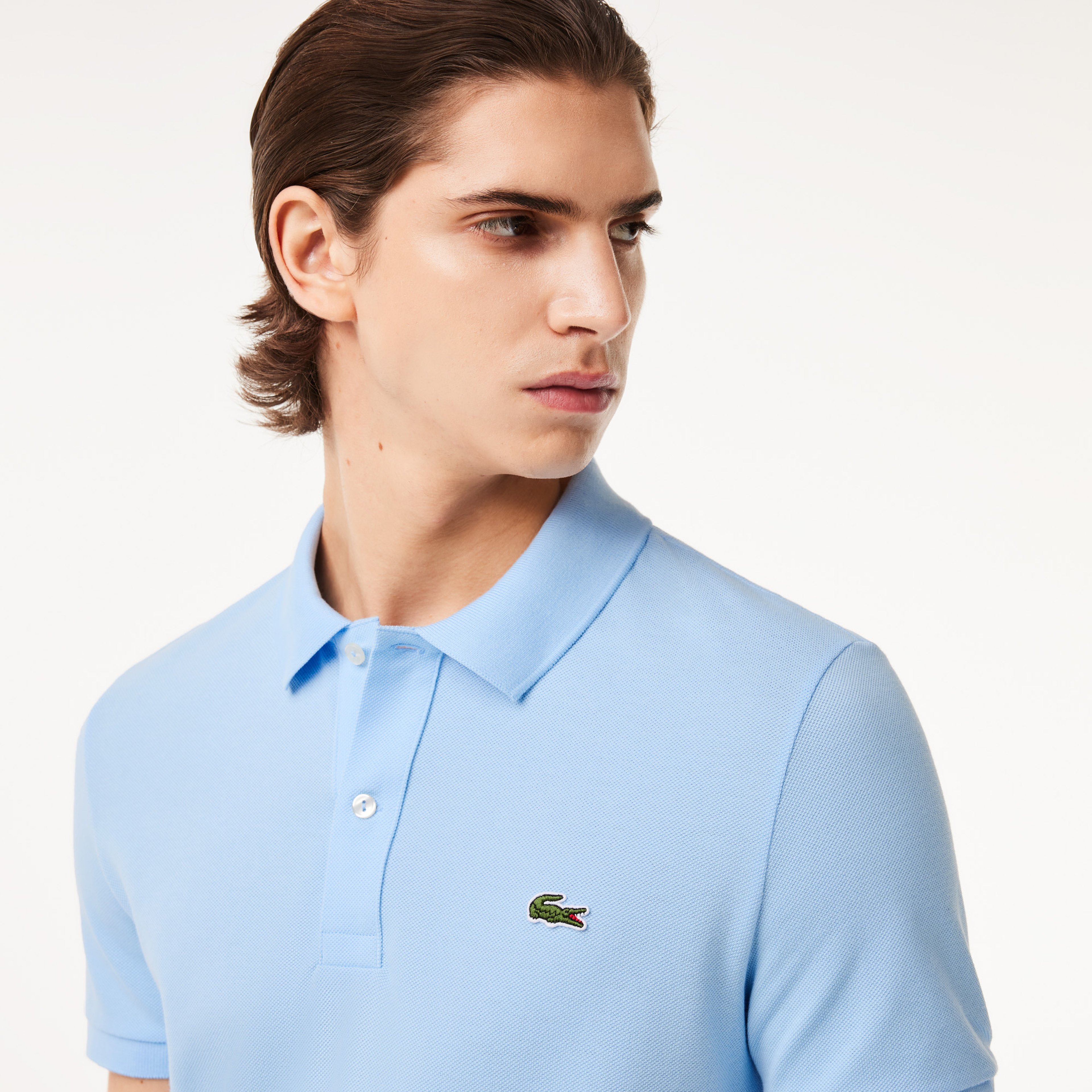 L.12.12 Erkek Slim Fit Mavi Polo L.12.12 Erkek Slim Fit Mavi Polo