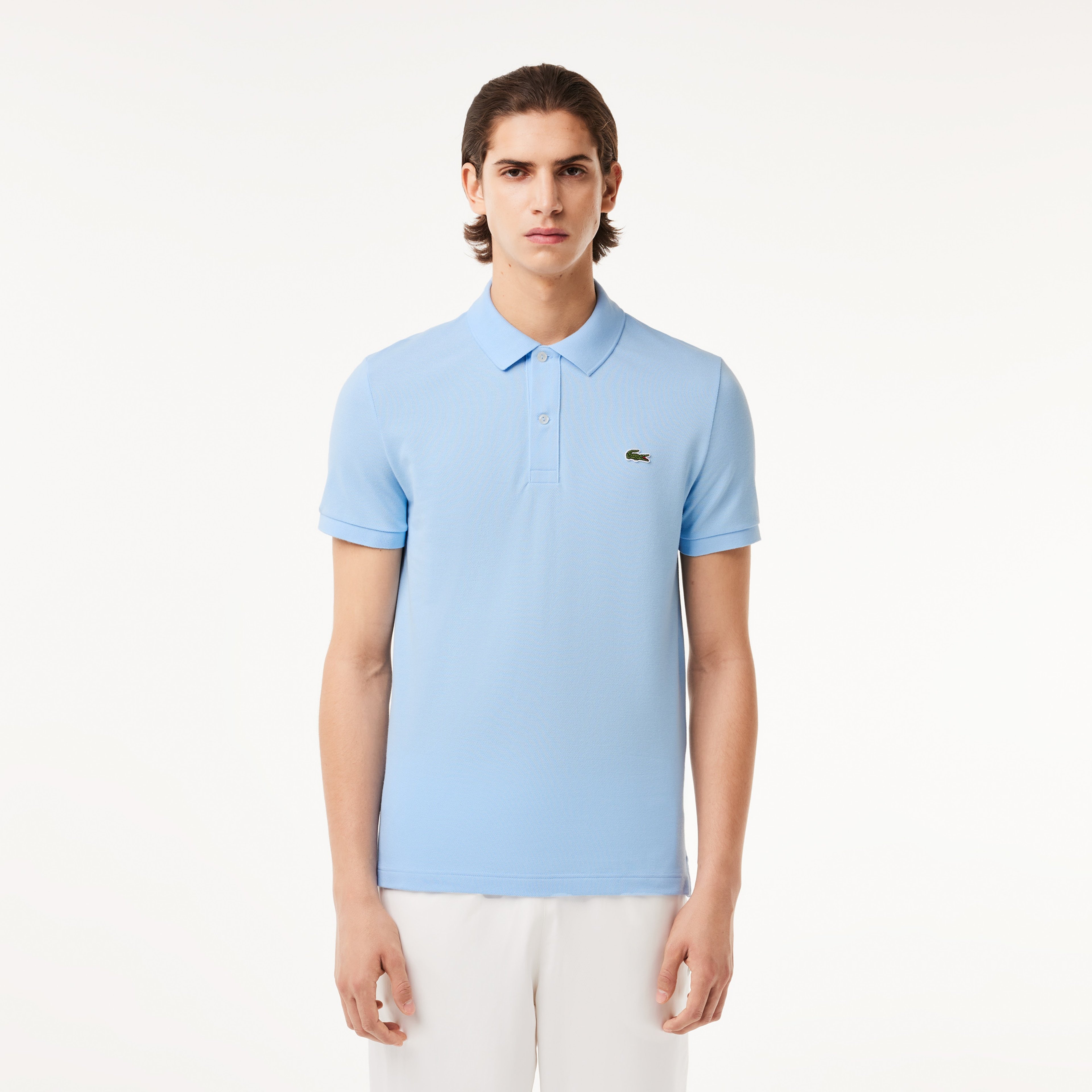 L.12.12 Erkek Slim Fit Mavi Polo L.12.12 Erkek Slim Fit Mavi Polo