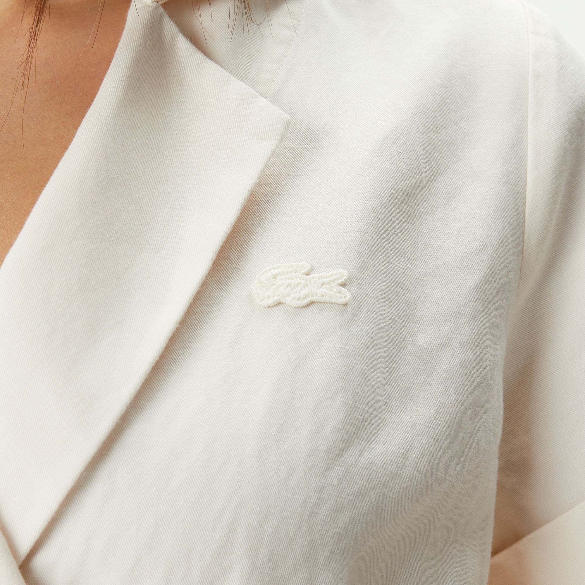 Lacoste Kadın Beyaz Elbise