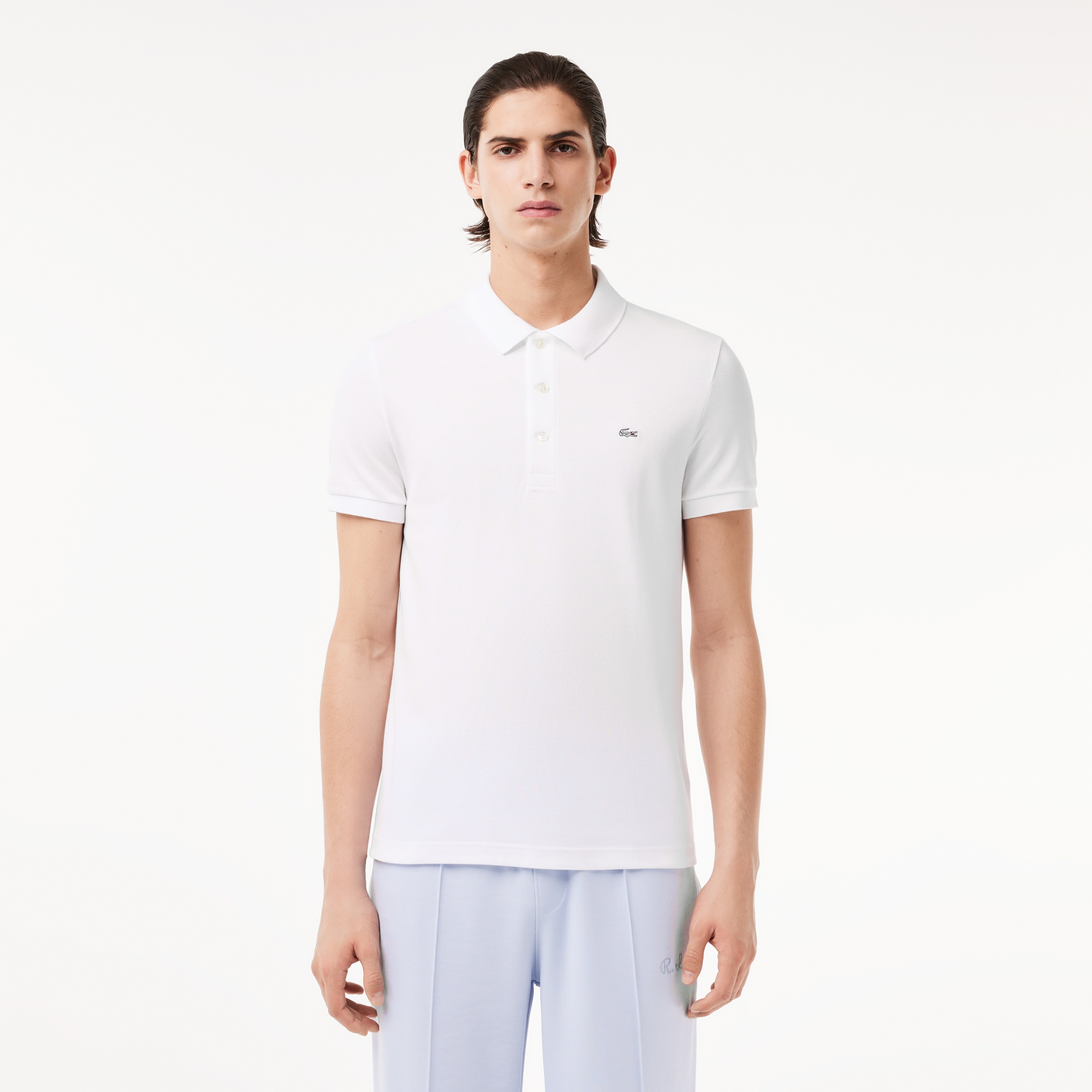 Lacoste Erkek Slim Fit Beyaz Polo