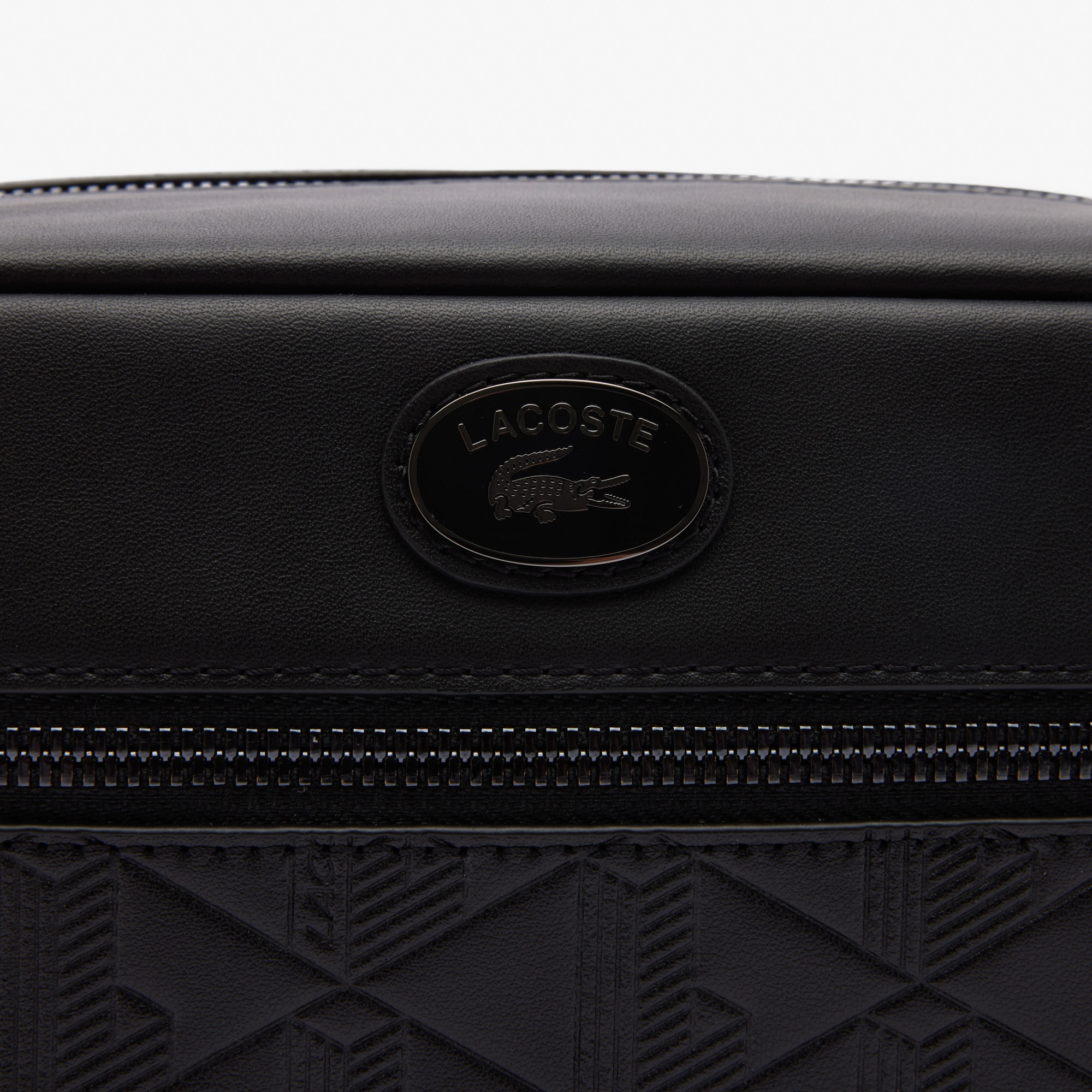 Lacoste Erkek Monogram Siyah Postacı Çantası