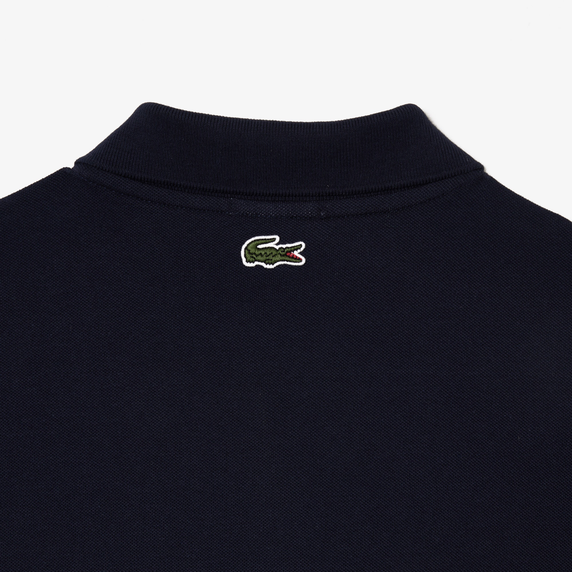 Lacoste Unisex Regular Fit Baskılı Lacivert Polo