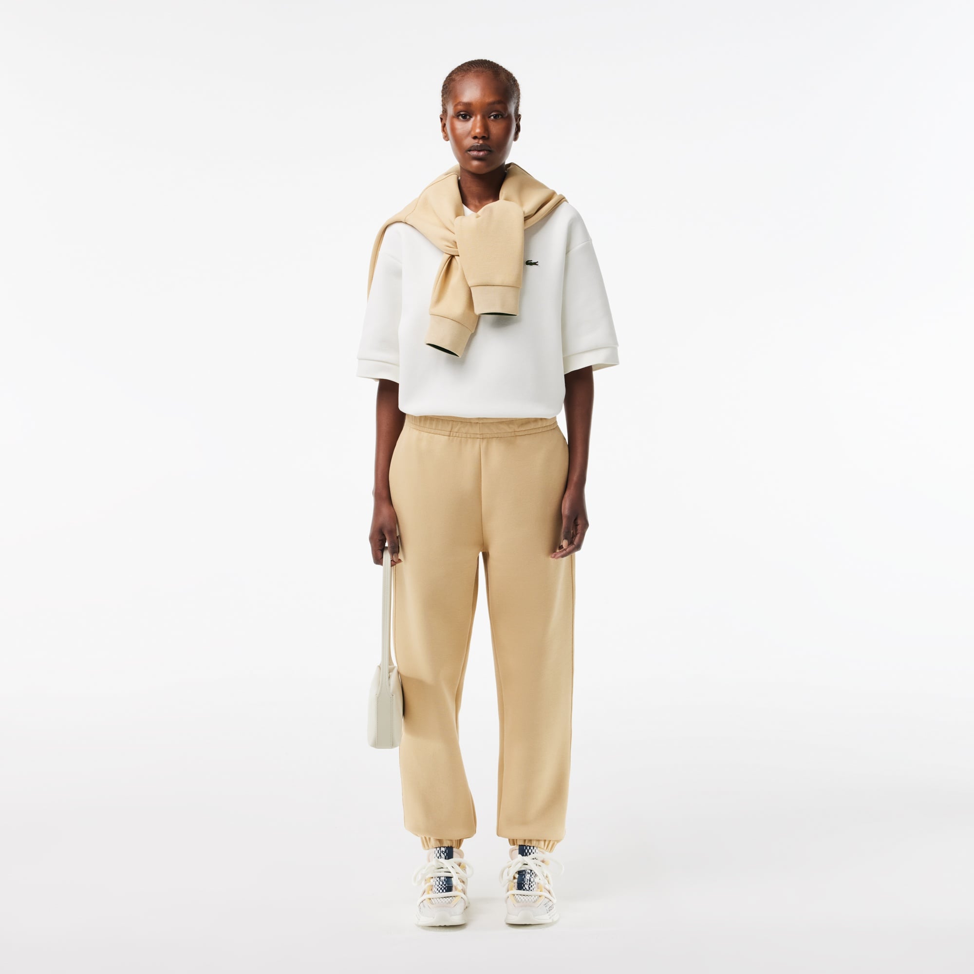Lacoste L003 Active Runway Kadın Bej Sneaker