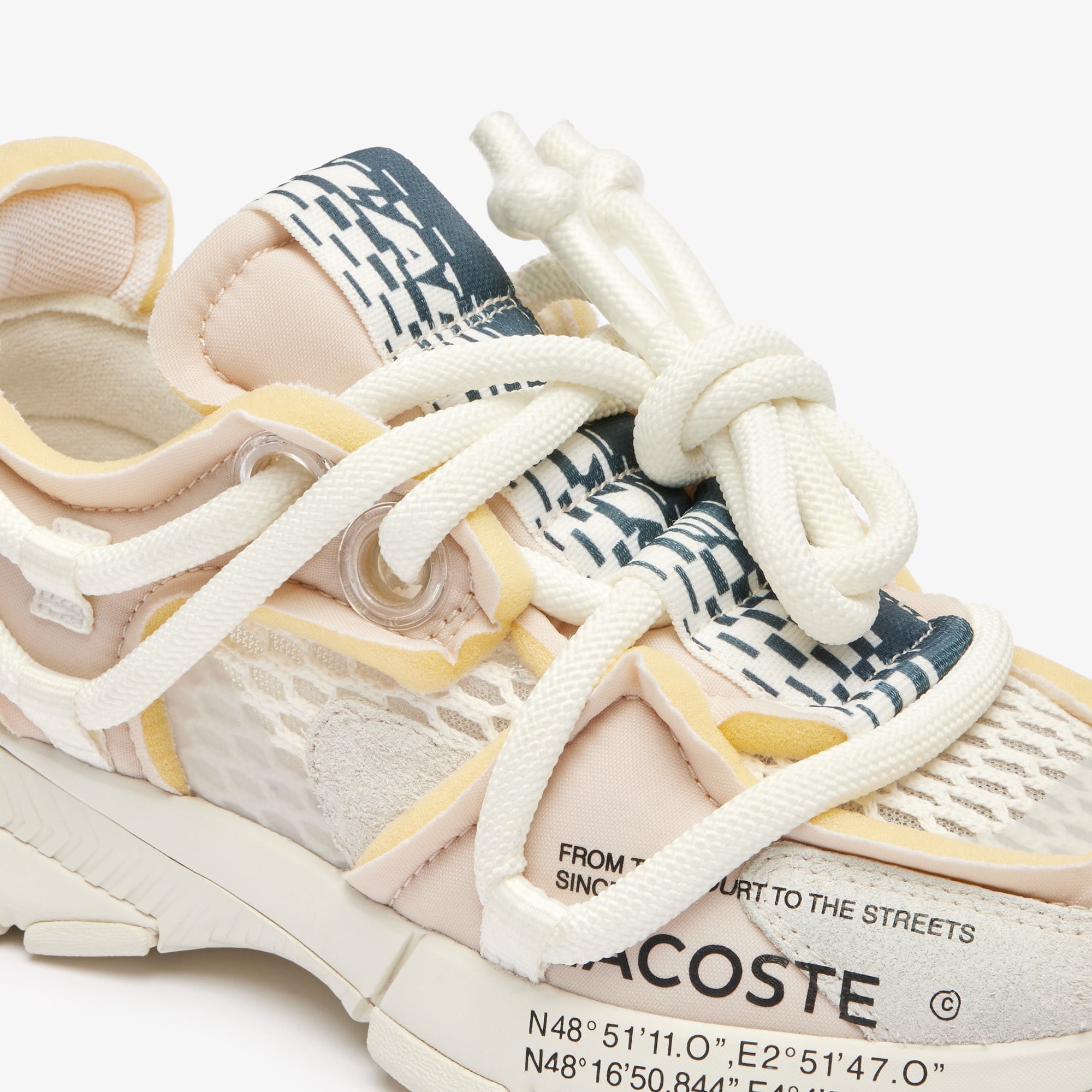 Lacoste L003 Active Runway Kadın Bej Sneaker