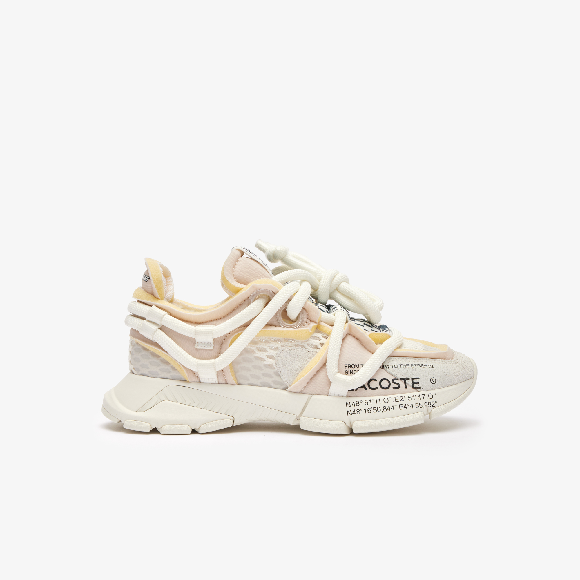 Lacoste L003 Active Runway Kadın Bej Sneaker 747SFA0098-18C | Lacoste