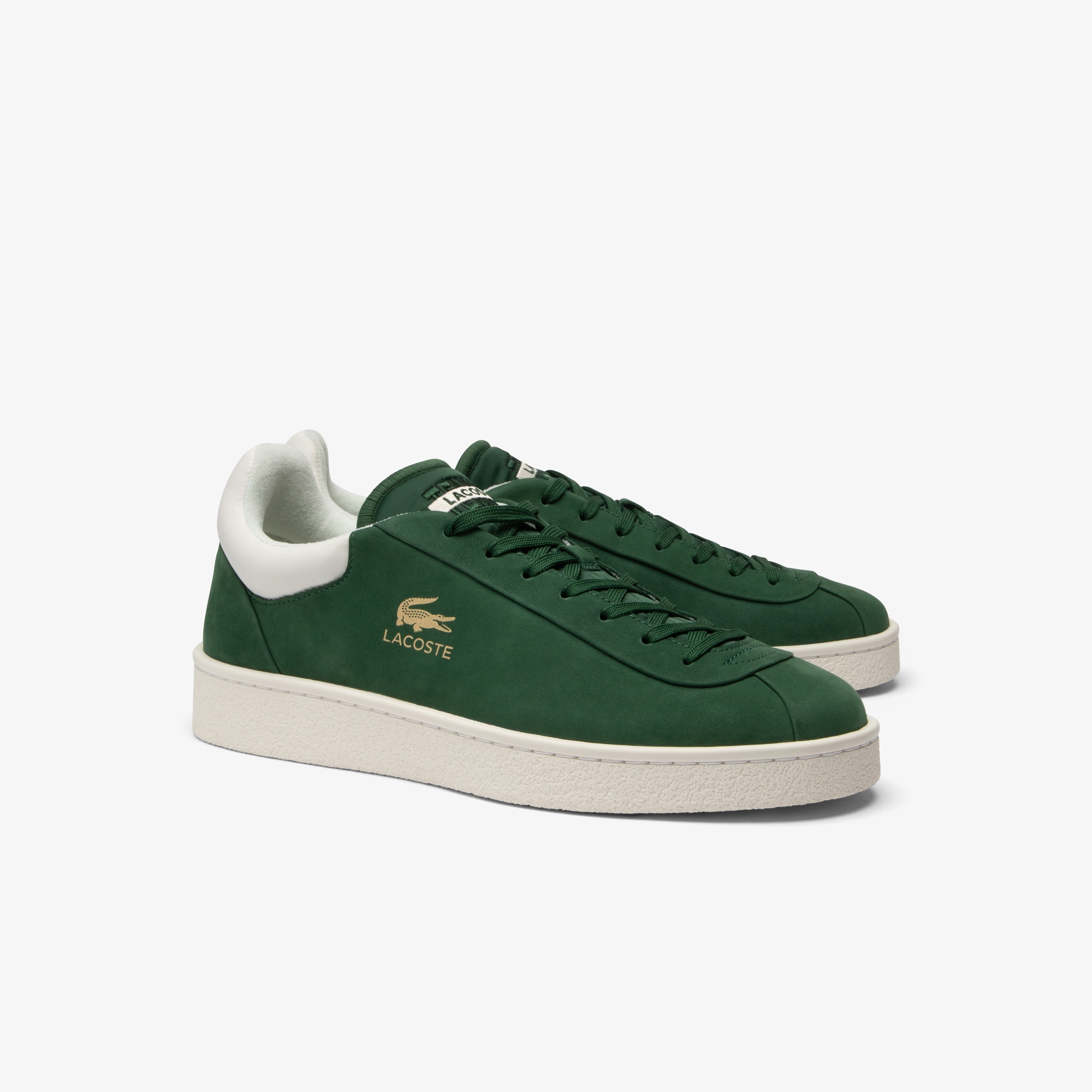 Lacoste Baseshot Premium Erkek Koyu Yeşil Sneaker