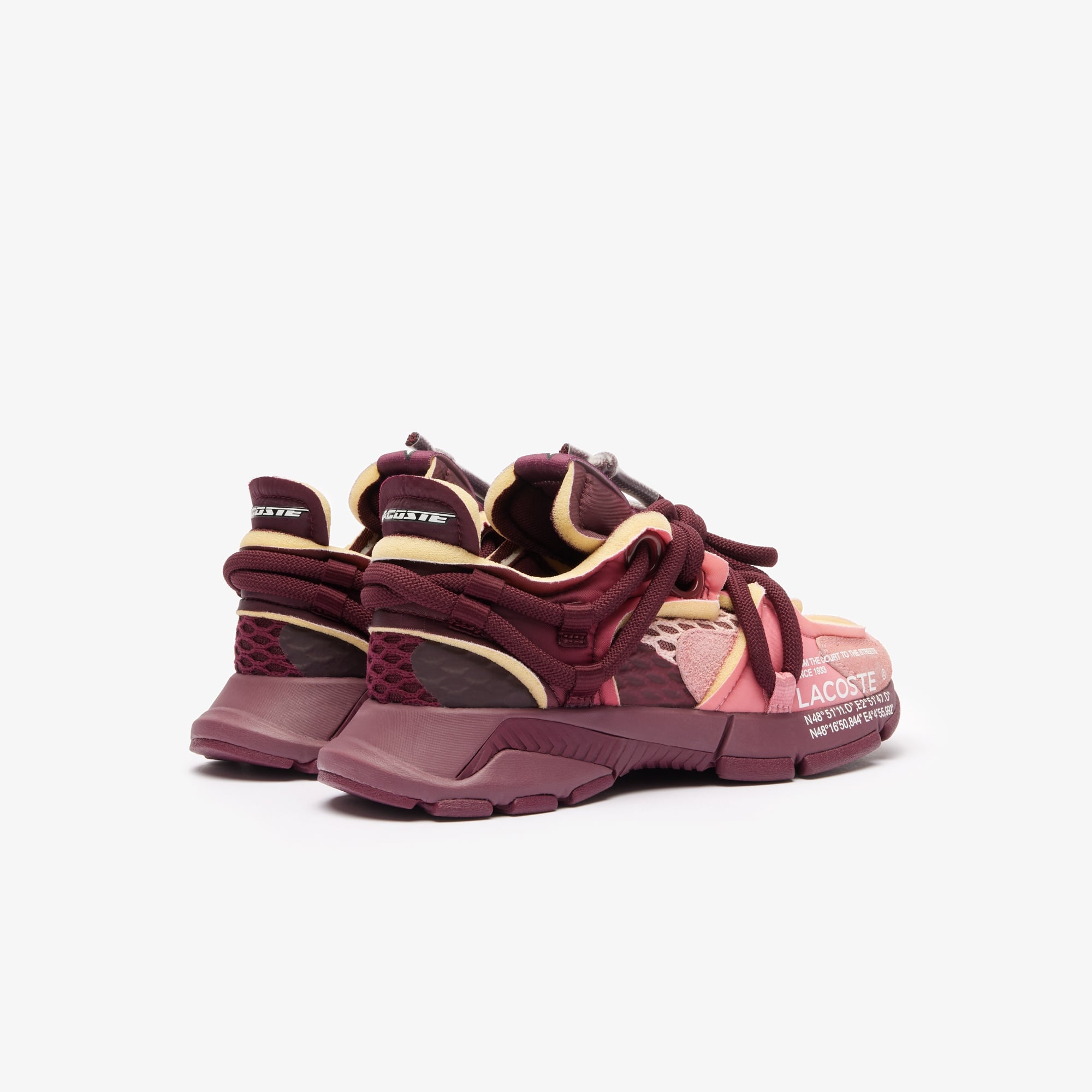Lacoste L003 Active Kadın Bordo Sneaker