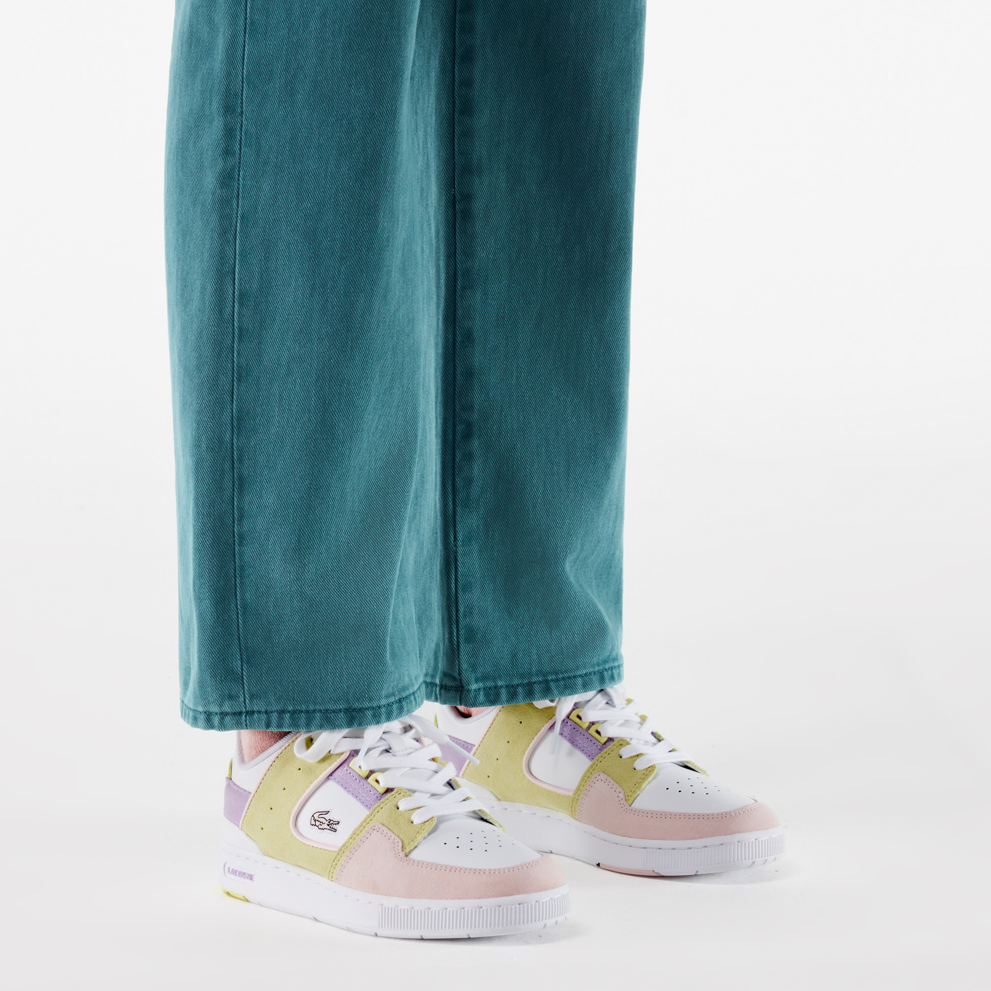 Lacoste Court Cage Kadın Renkli Sneaker 747SFA0044.F50 | Lacoste