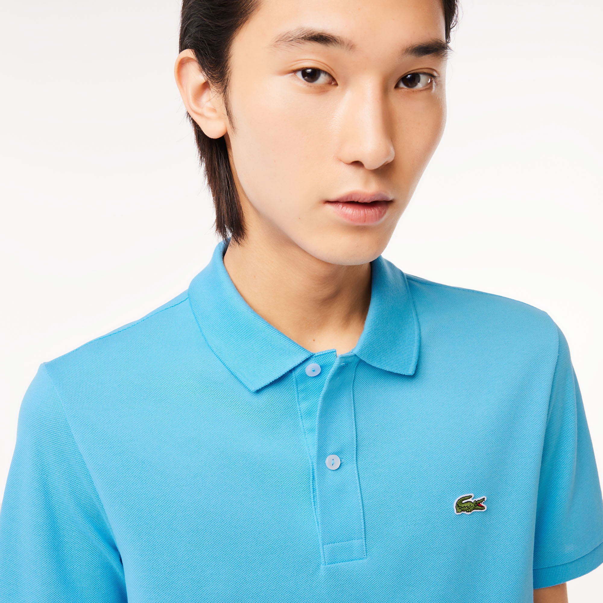 Lacoste L.12.12 Erkek Slim Fit Mavi Polo