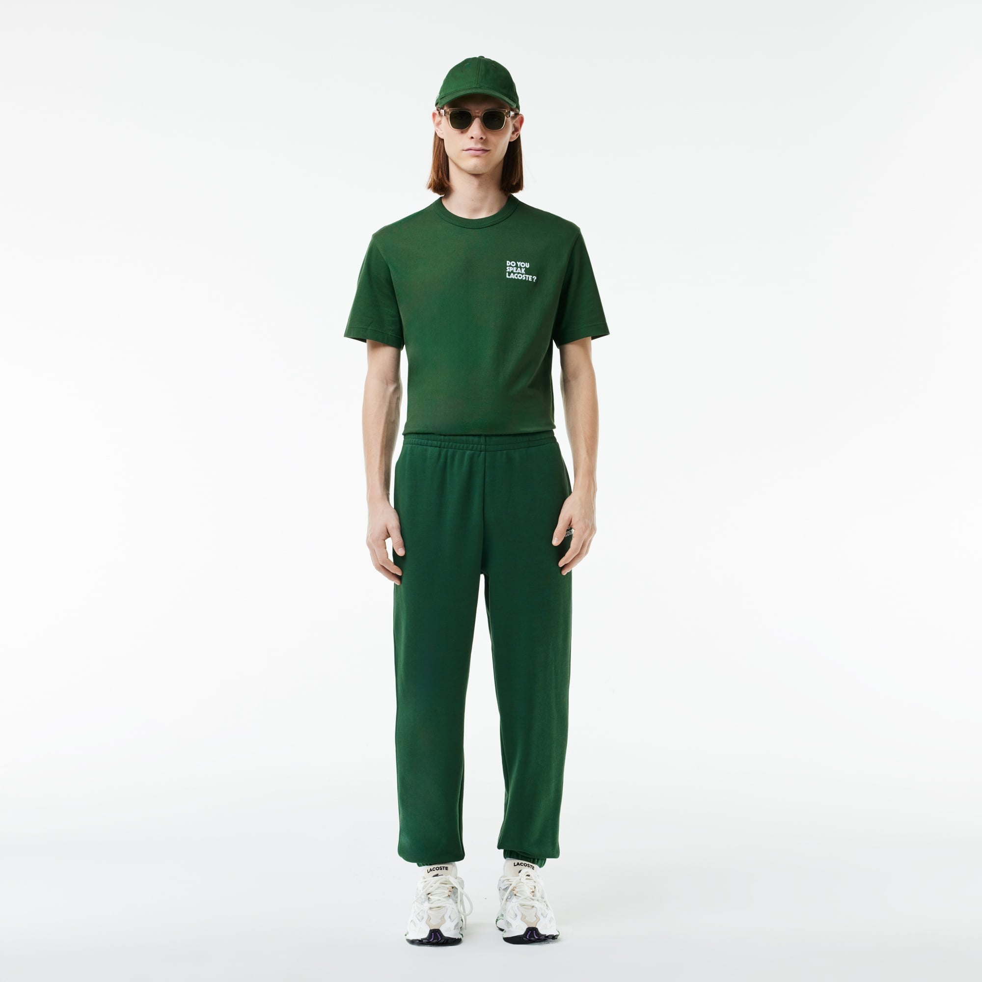 Lacoste Unisex Relaxed Fit Yeşil Eşofman Altı