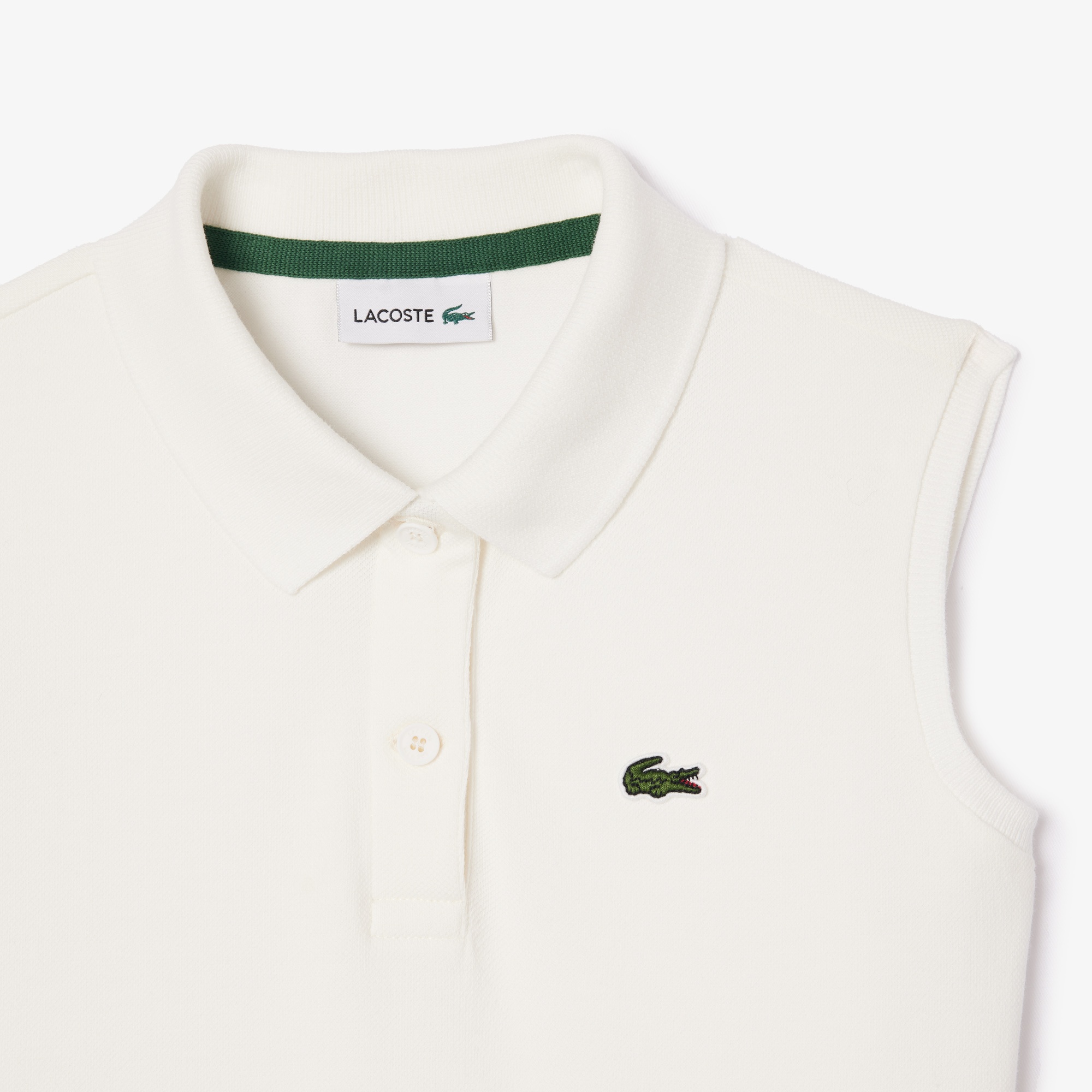 Lacoste Kız Çocuk Beyaz Elbise