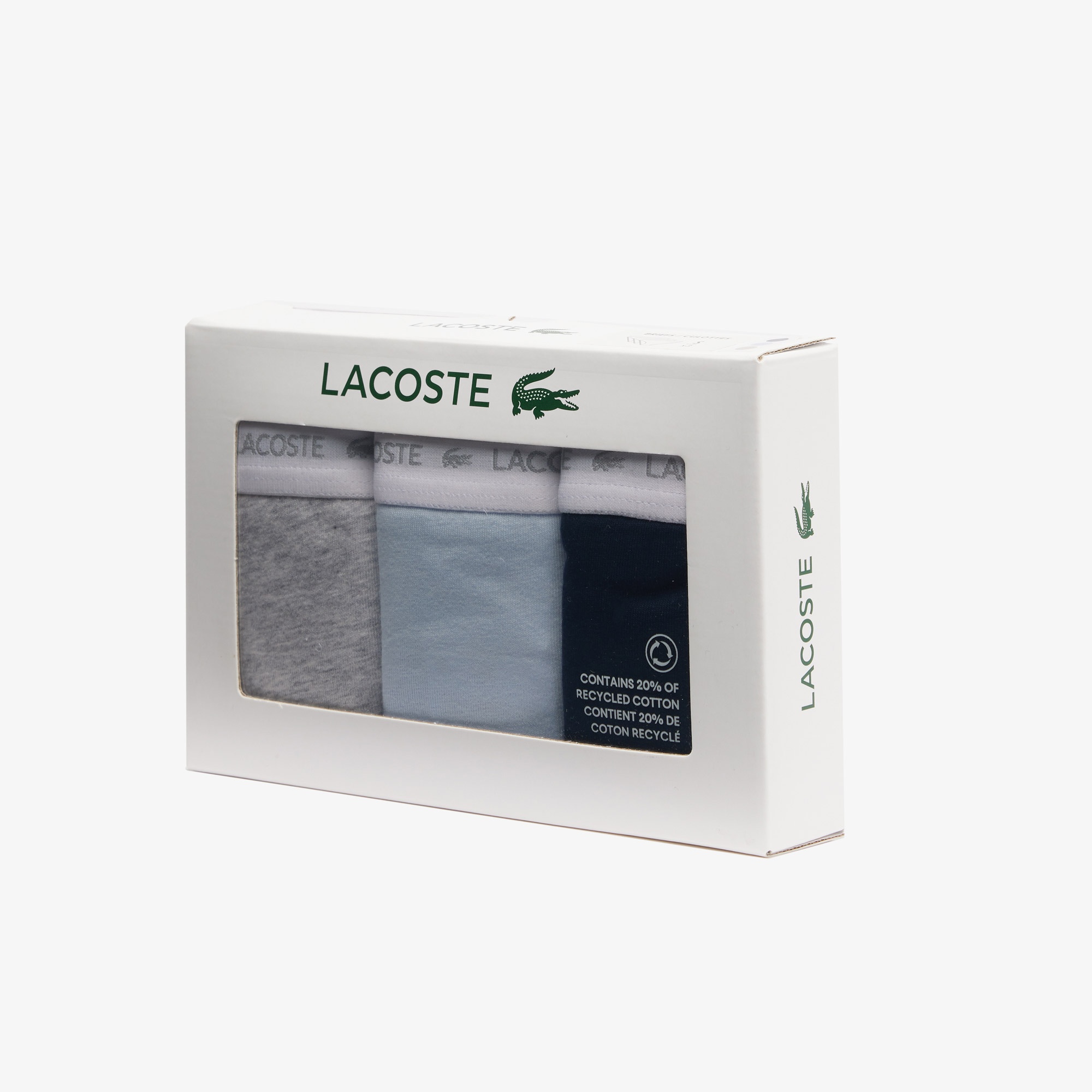 Lacoste Kadın 3'lü Renkli Külot