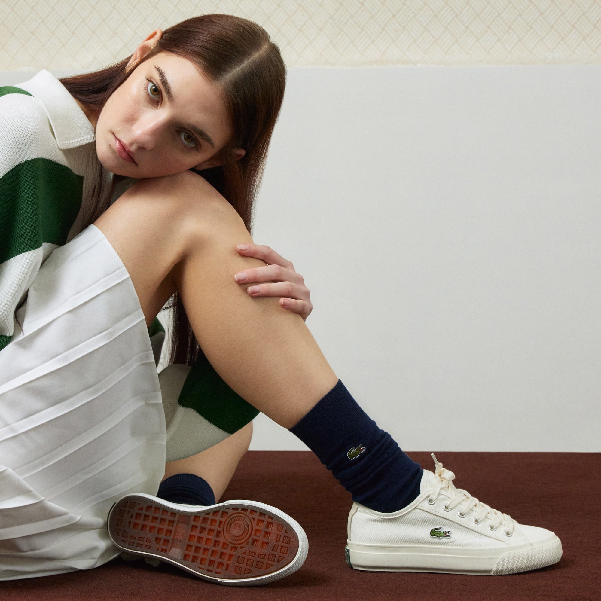 Lacoste Backcourt Kadın Beyaz Sneaker