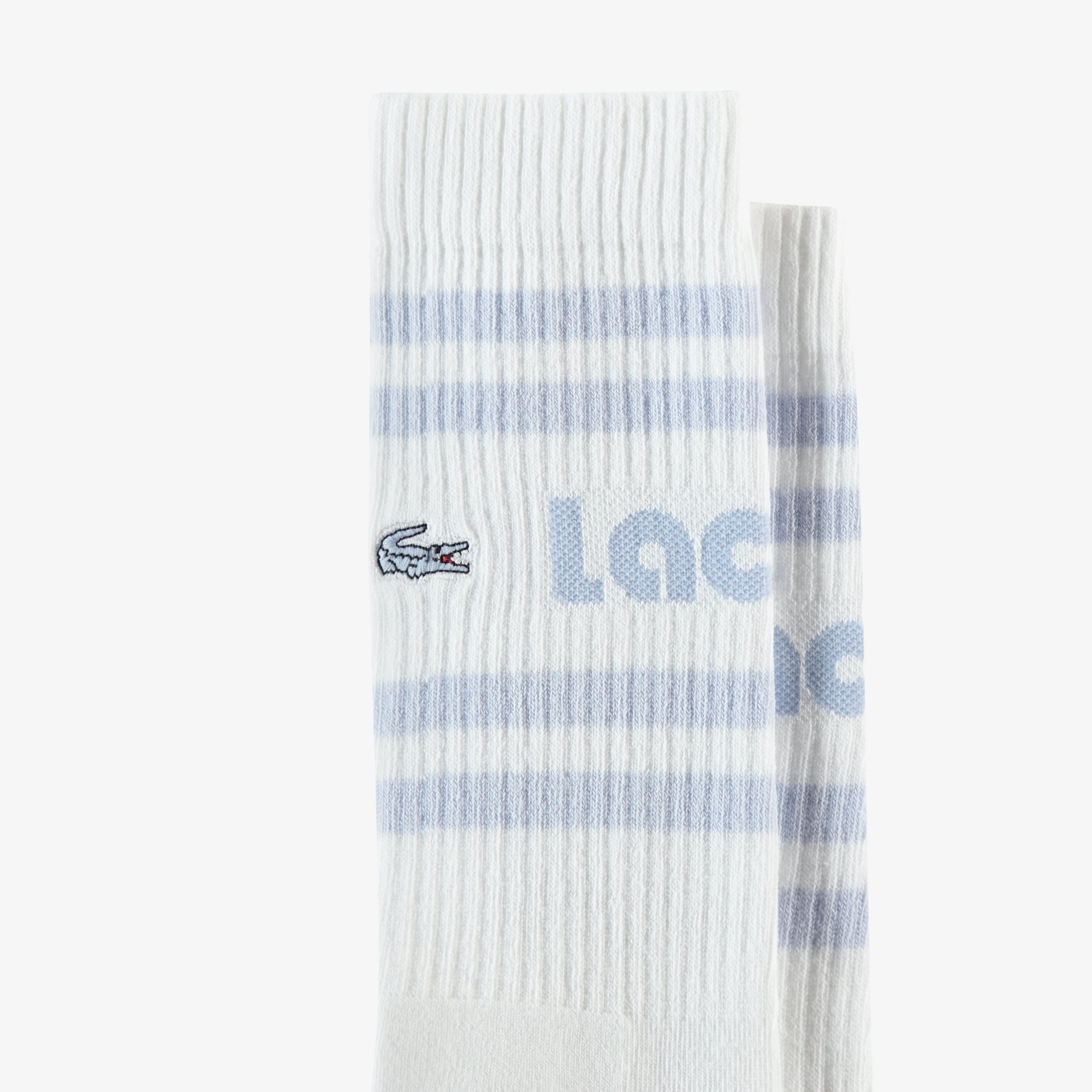 Lacoste Unisex Baskılı Beyaz Çorap