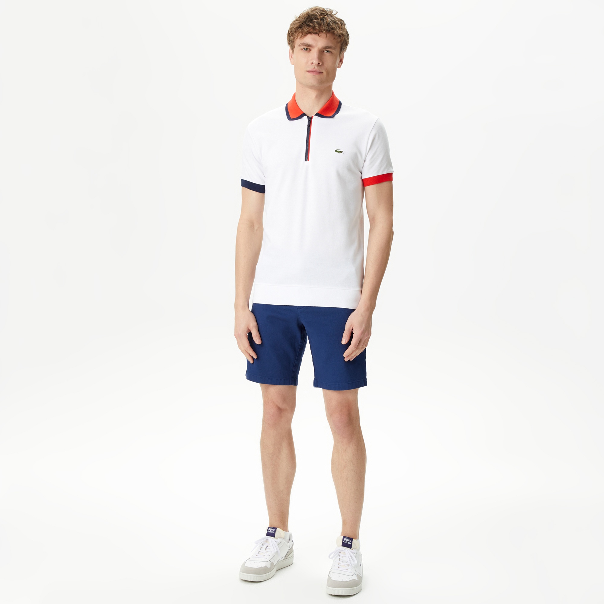 Lacoste Erkek Regular Fit Beyaz Polo