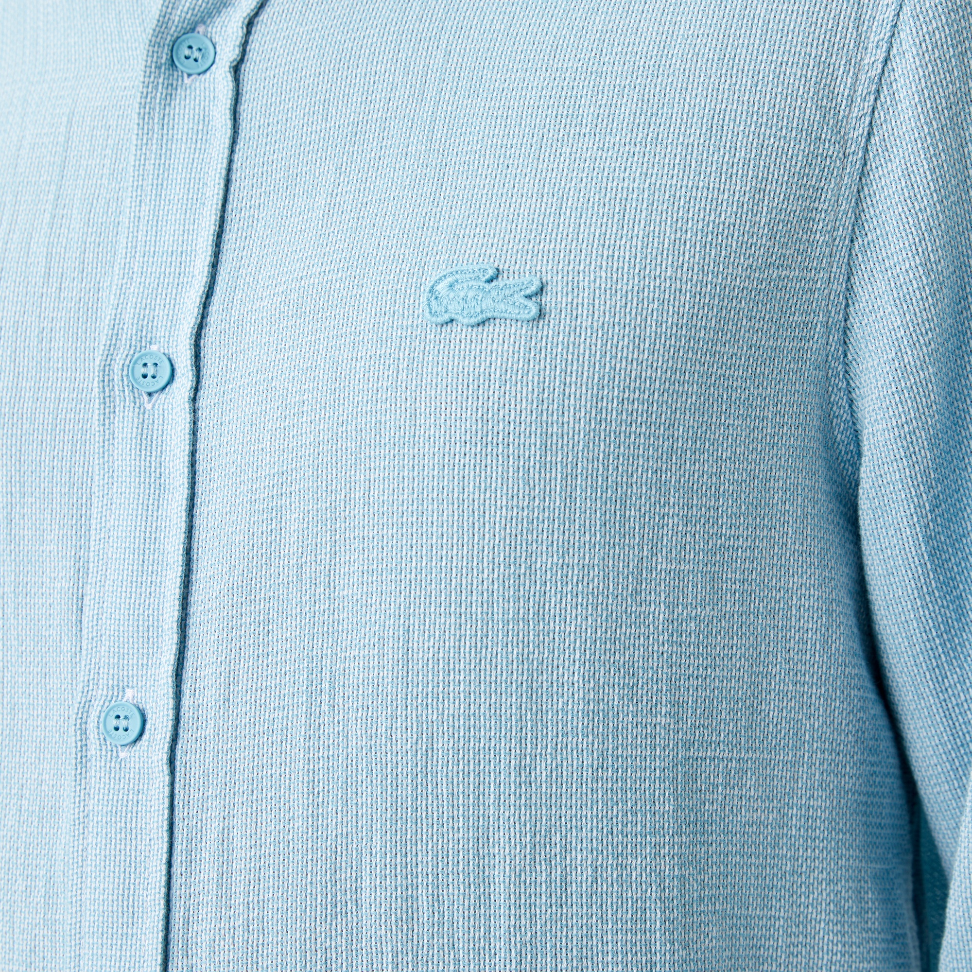 Lacoste Erkek Regular Fit Mavi Gömlek