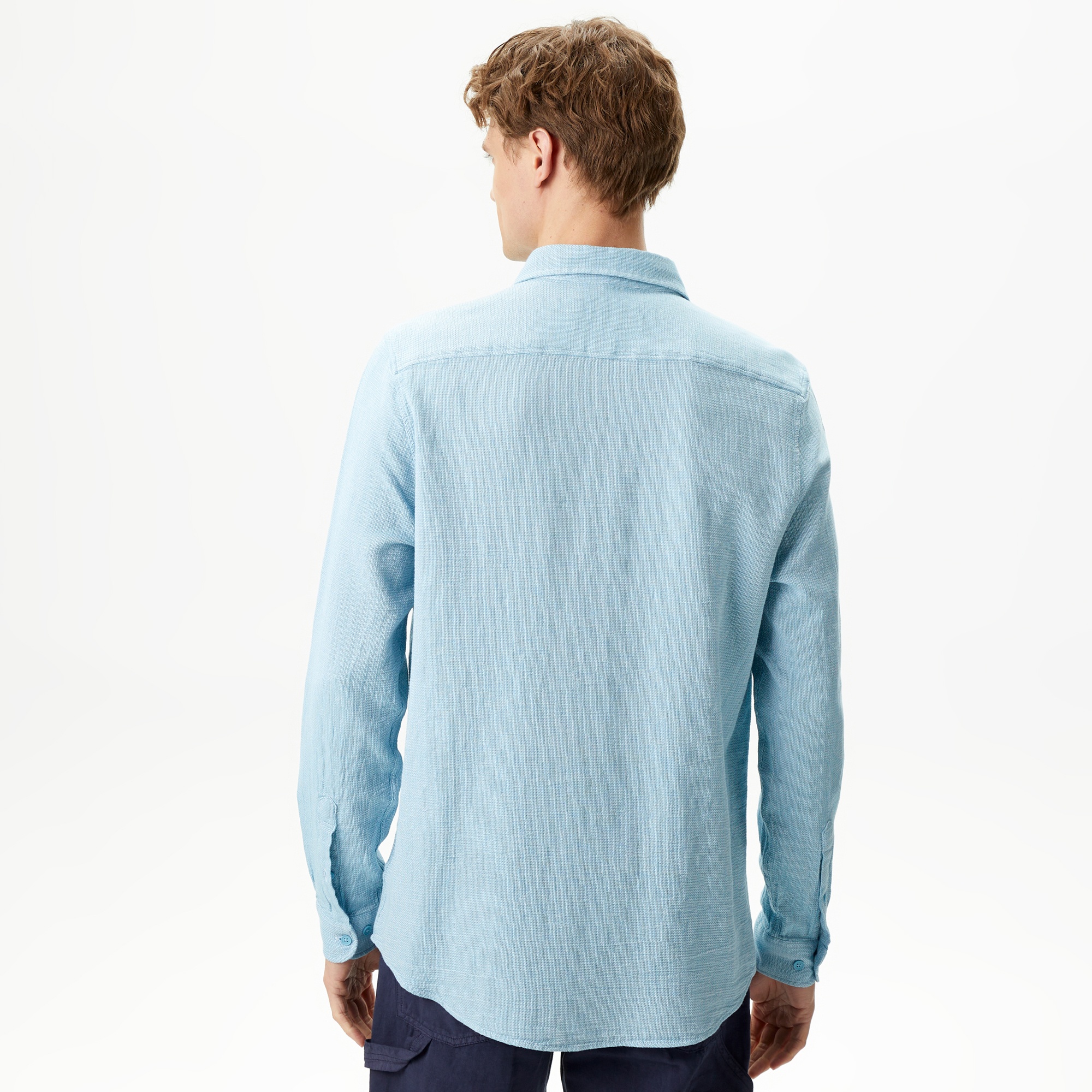 Lacoste Erkek Regular Fit Mavi Gömlek