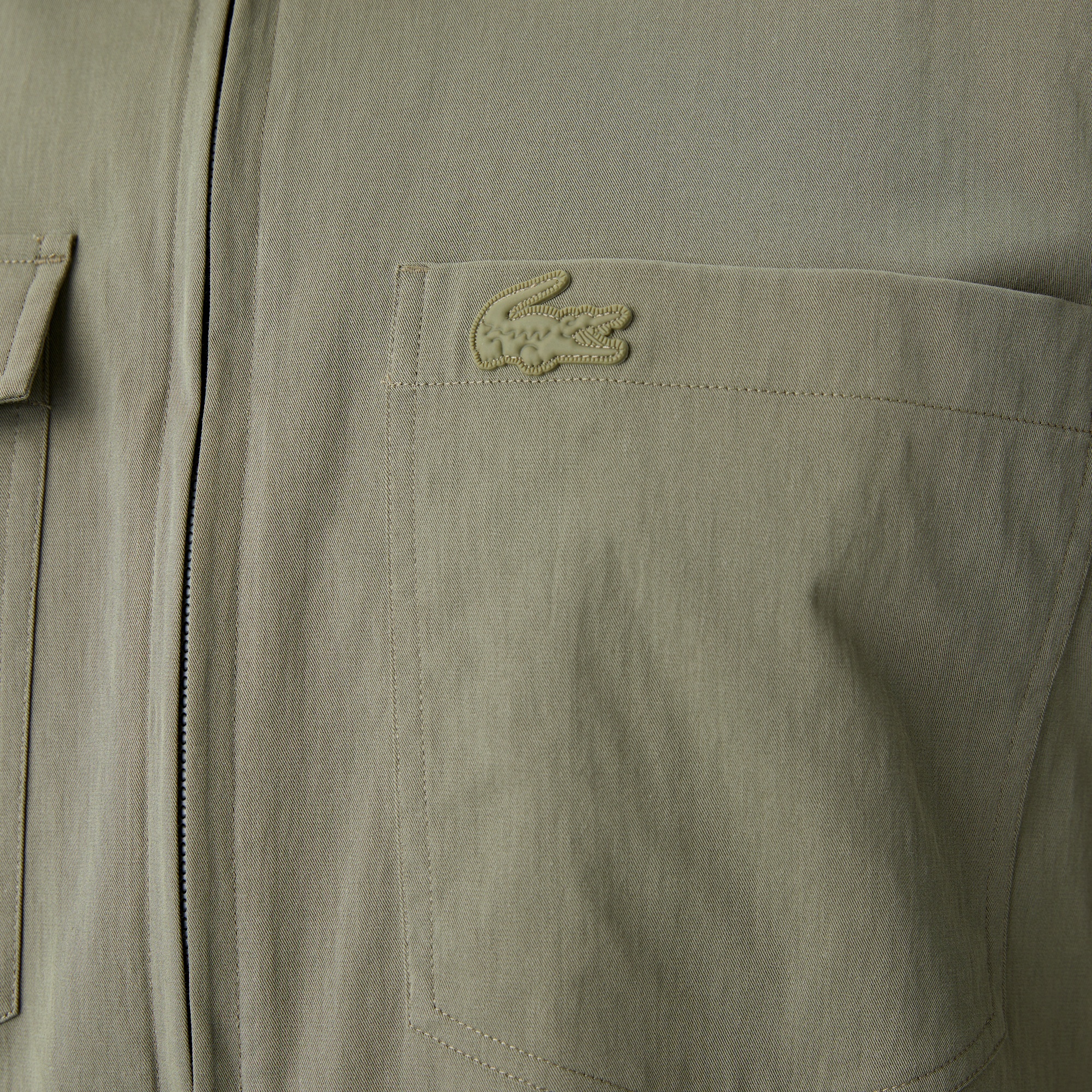 Lacoste Erkek Relaxed Fit Yeşil Gömlek