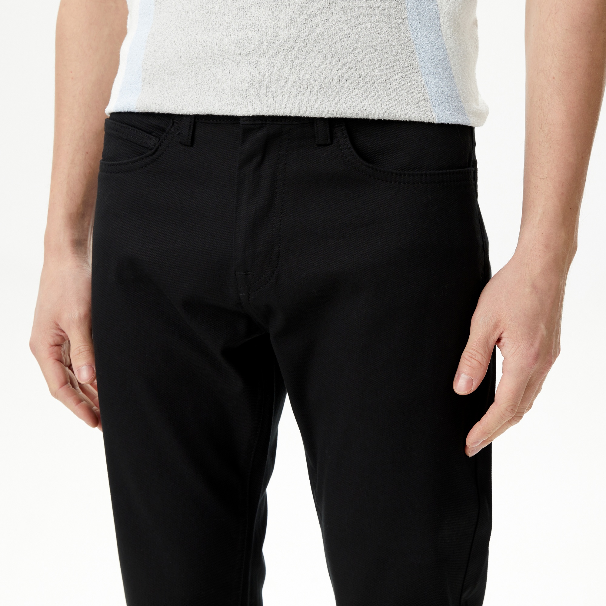 Lacoste Erkek Slim Fit Siyah Pantolon