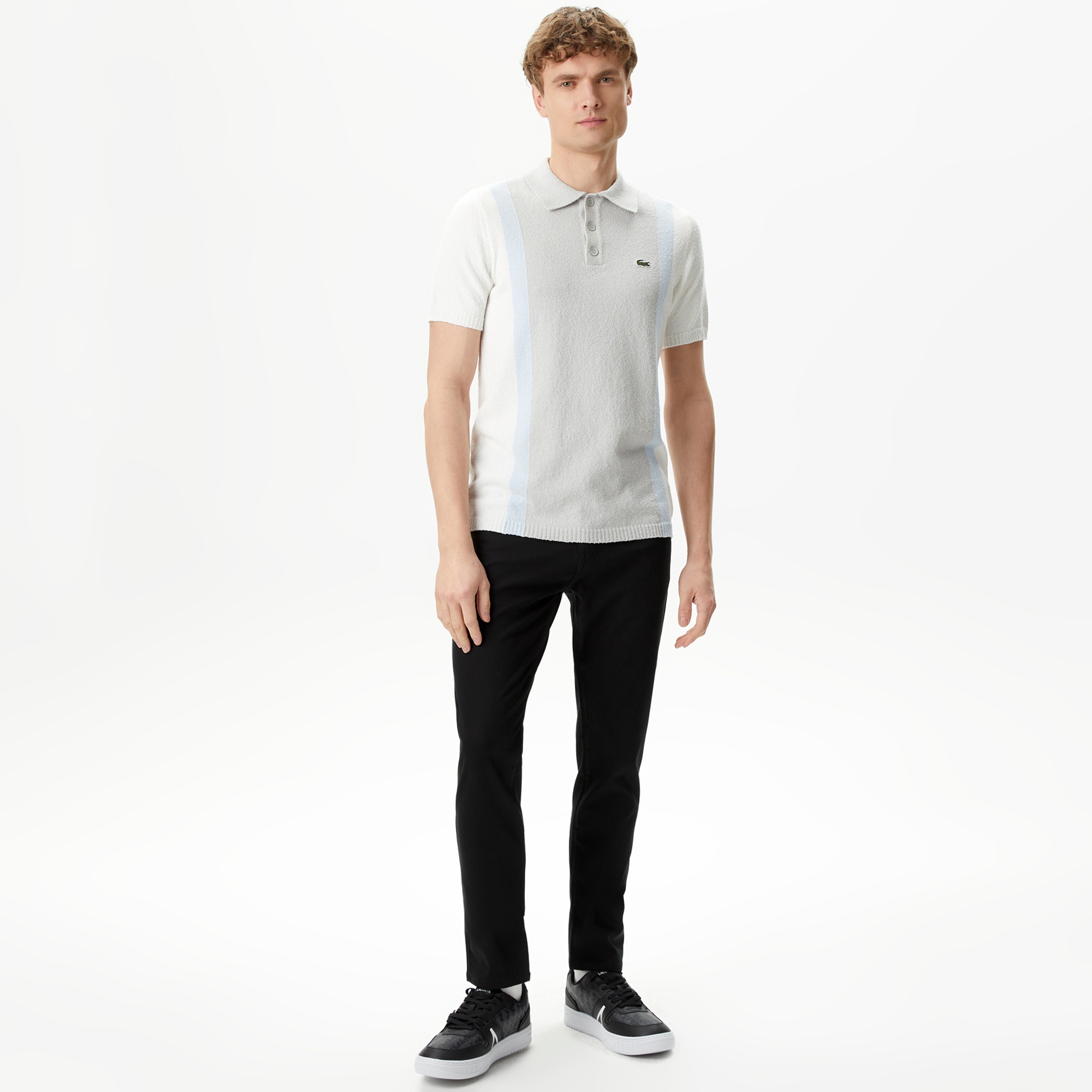 Lacoste Erkek Slim Fit Siyah Pantolon