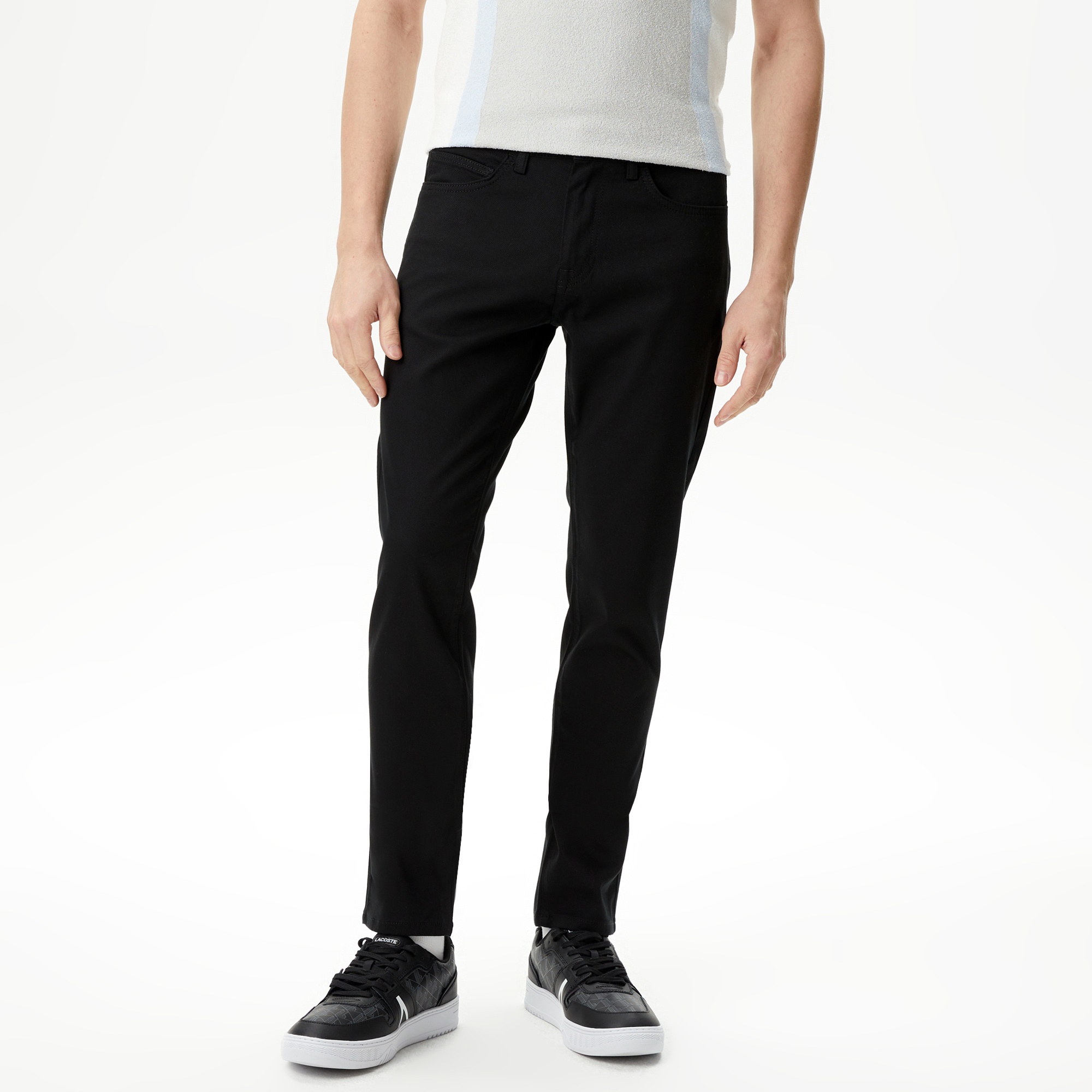 Lacoste Erkek Slim Fit Siyah Pantolon
