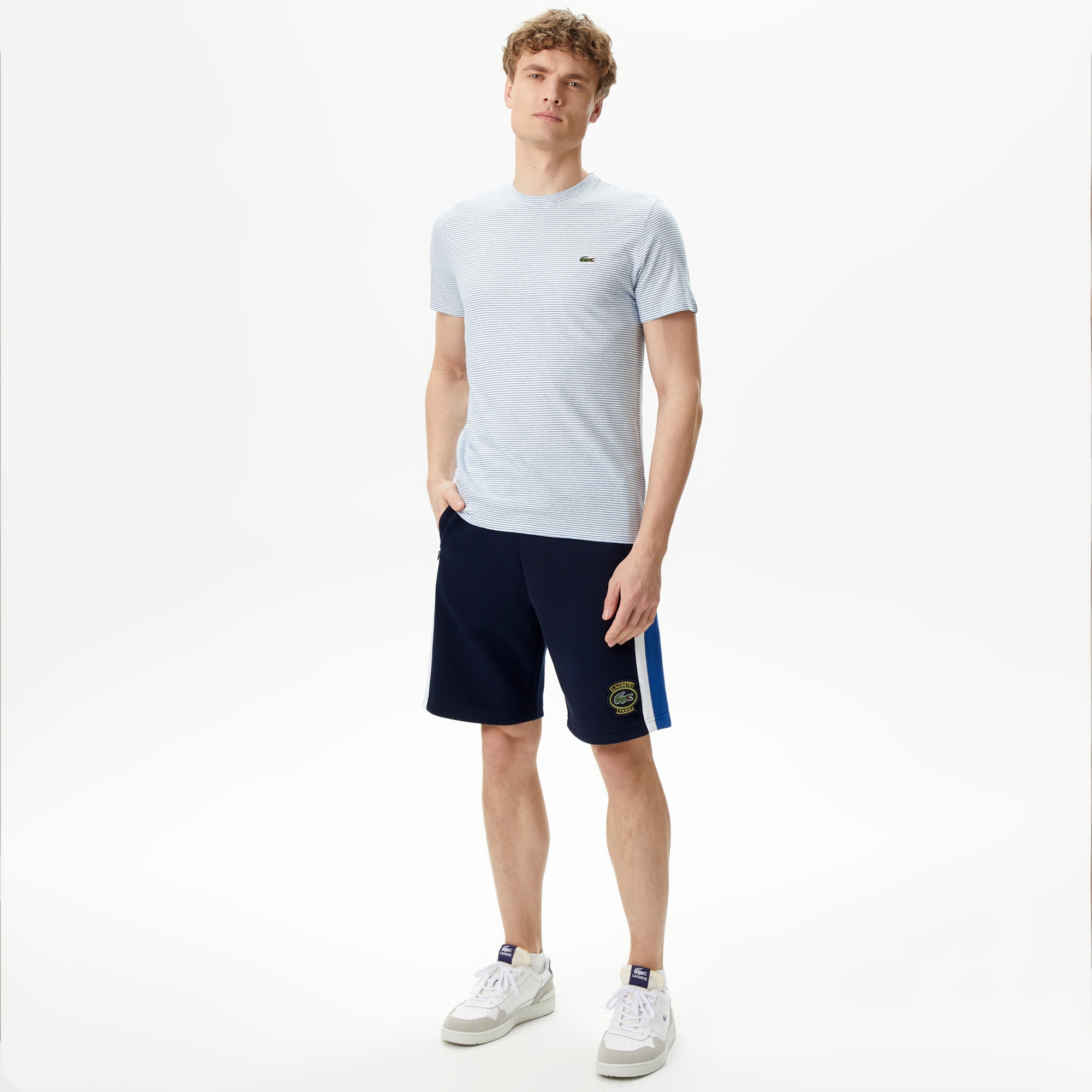 Lacoste Erkek Relaxed Fit Lacivert Şort