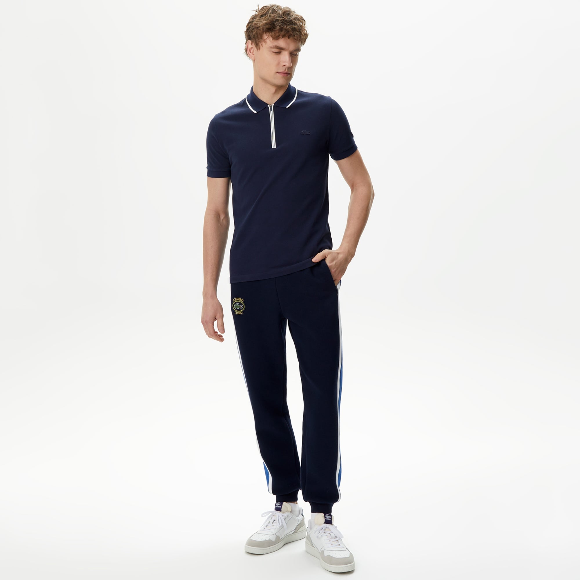 Lacoste Erkek Slim Fit Lacivert Polo