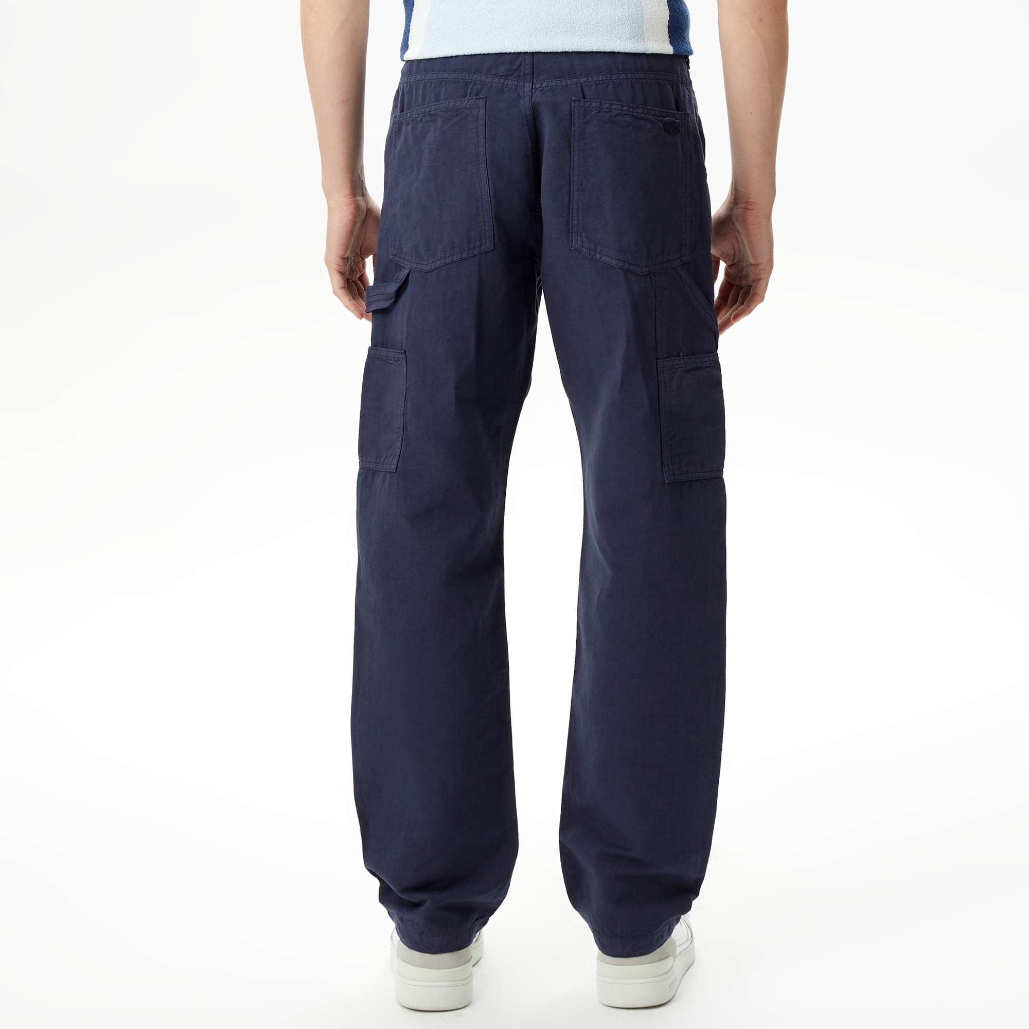 Lacoste Erkek Relaxed Fit Lacivert Pantolon