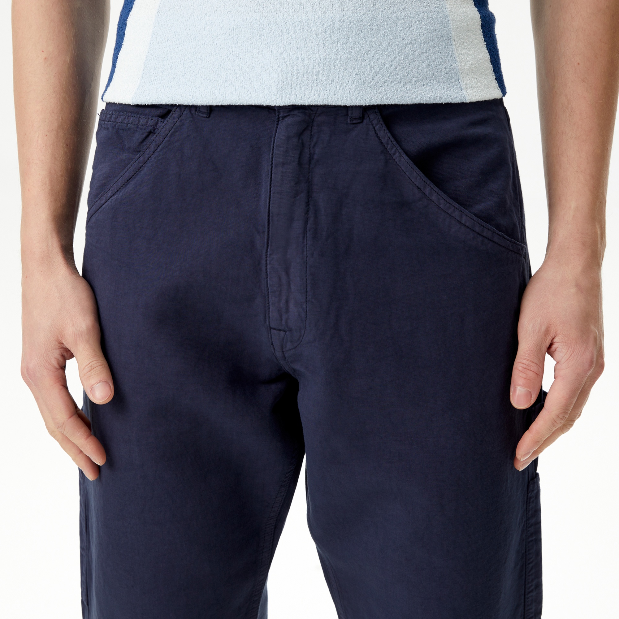 Lacoste Erkek Relaxed Fit Lacivert Pantolon