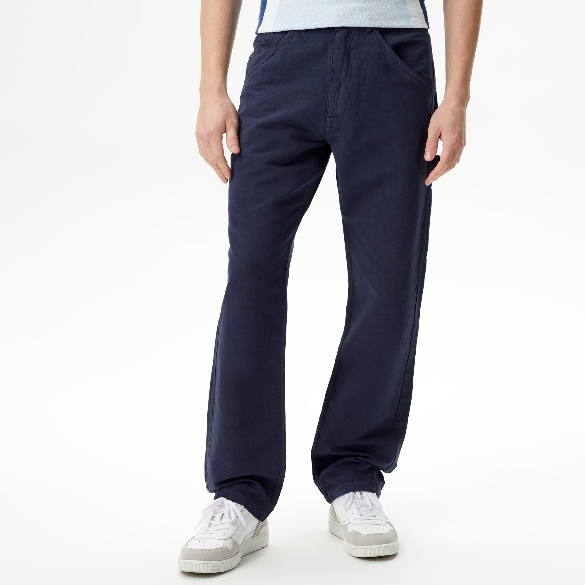 Lacoste Erkek Relaxed Fit Lacivert Pantolon