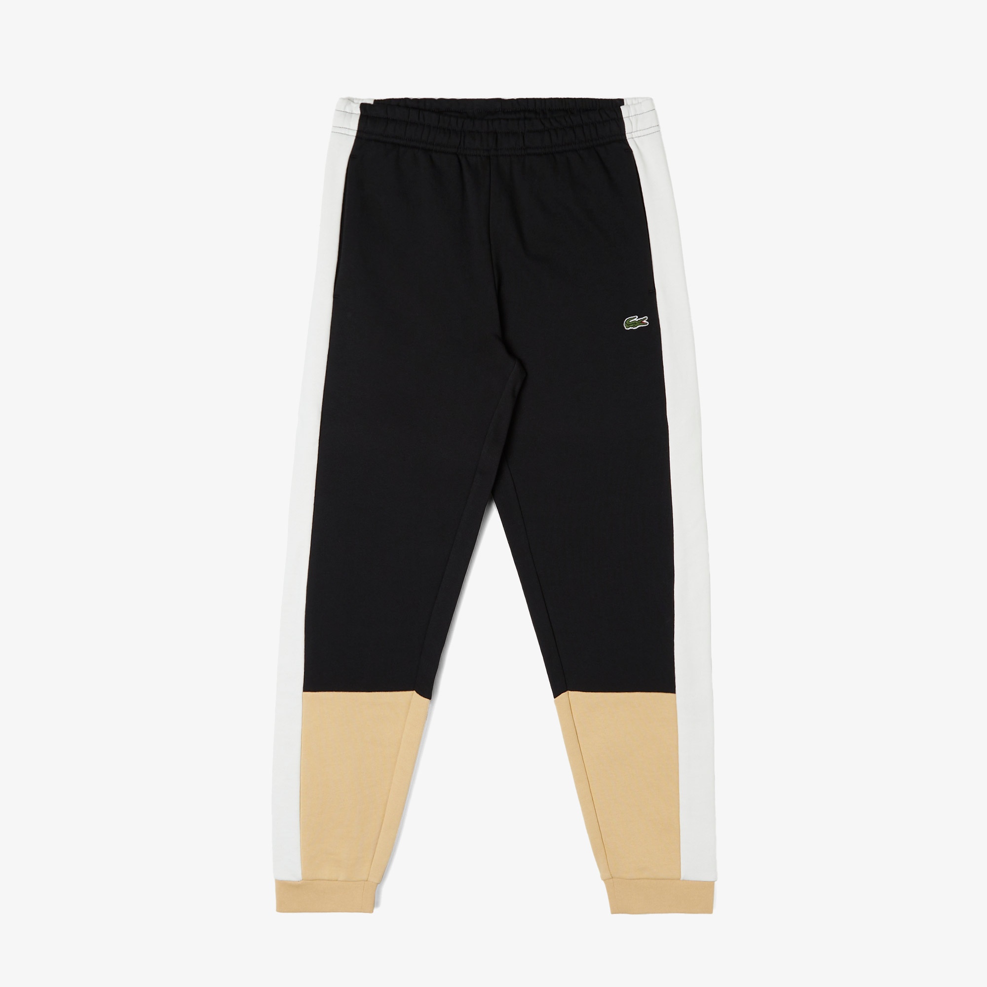 Lacoste Erkek Regular Fit Renk Bloklu Siyah Eşofman Altı