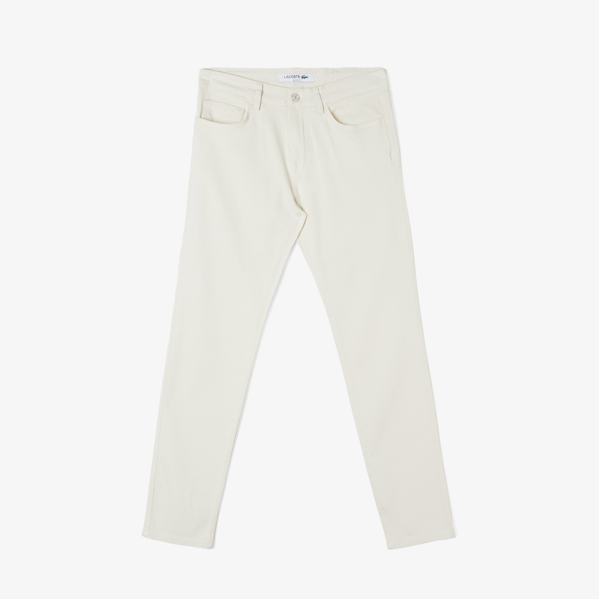 Lacoste Erkek Slim Fit Krem Pantolon