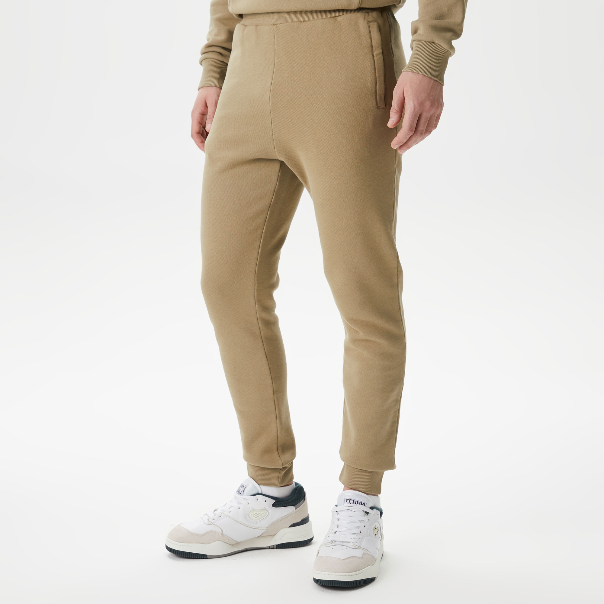 Lacoste Erkek Relaxed Fit Bej Eşofman Altı