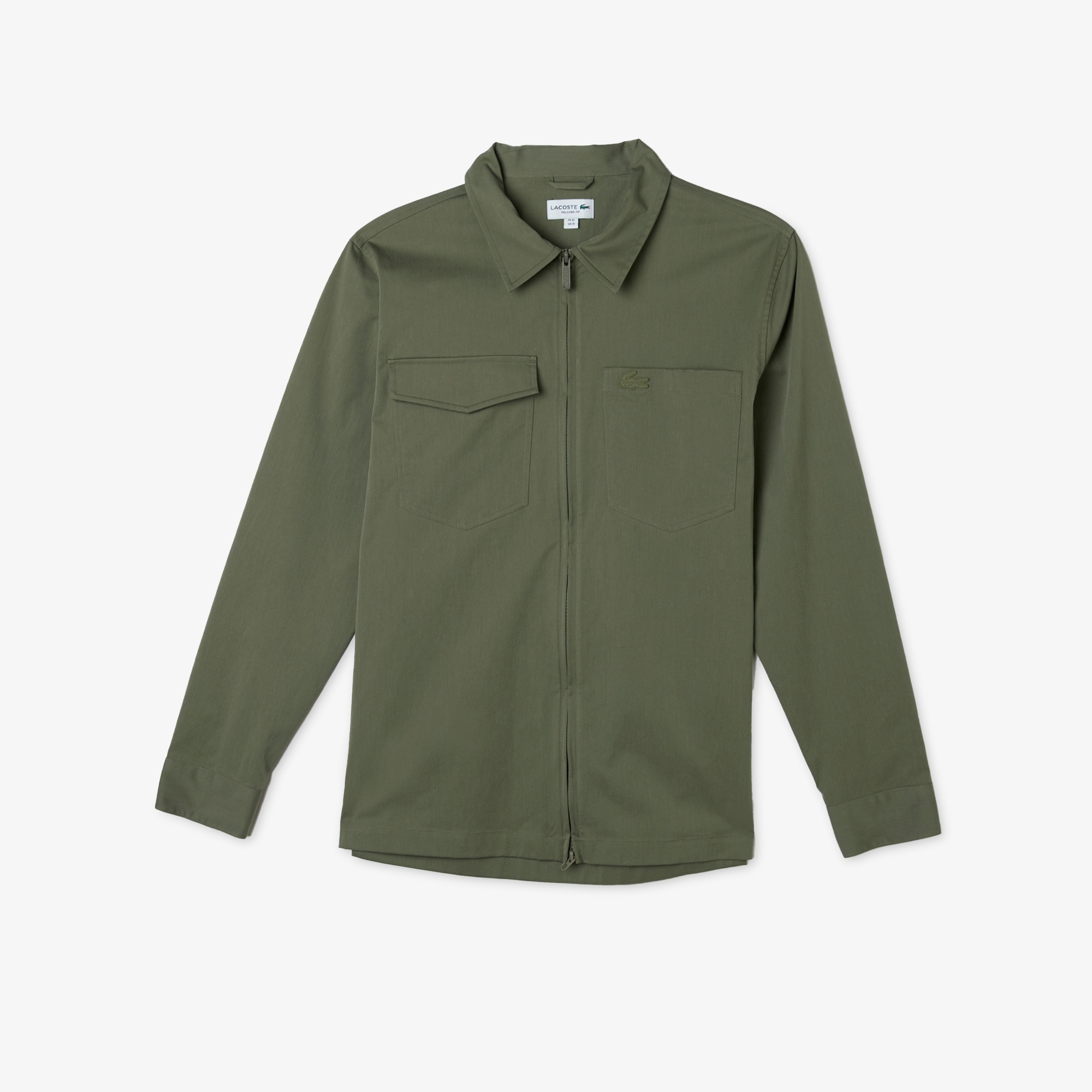 Lacoste Erkek Relaxed Fit Yeşil Gömlek