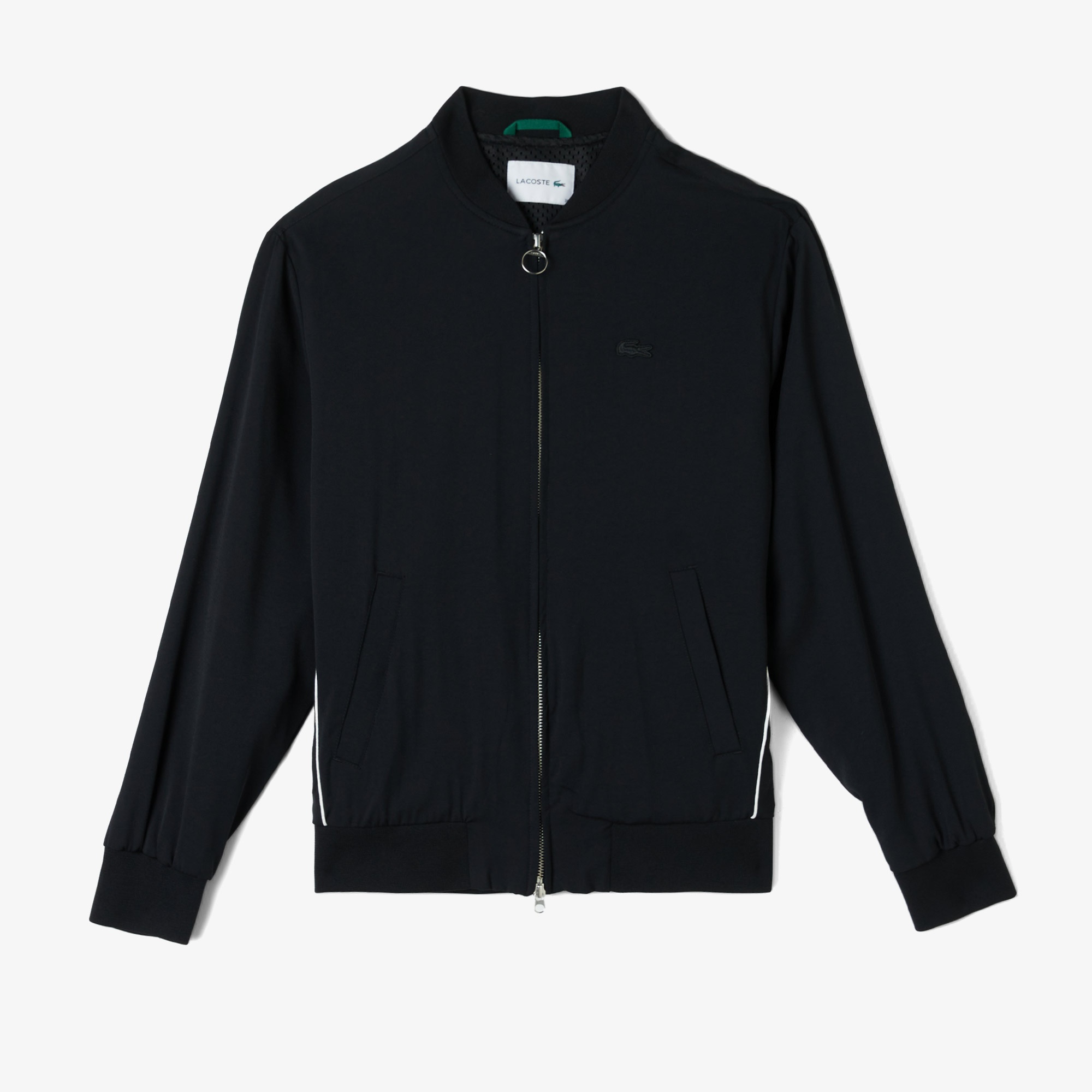 Lacoste Kadın Hakim Yaka Siyah Mont
