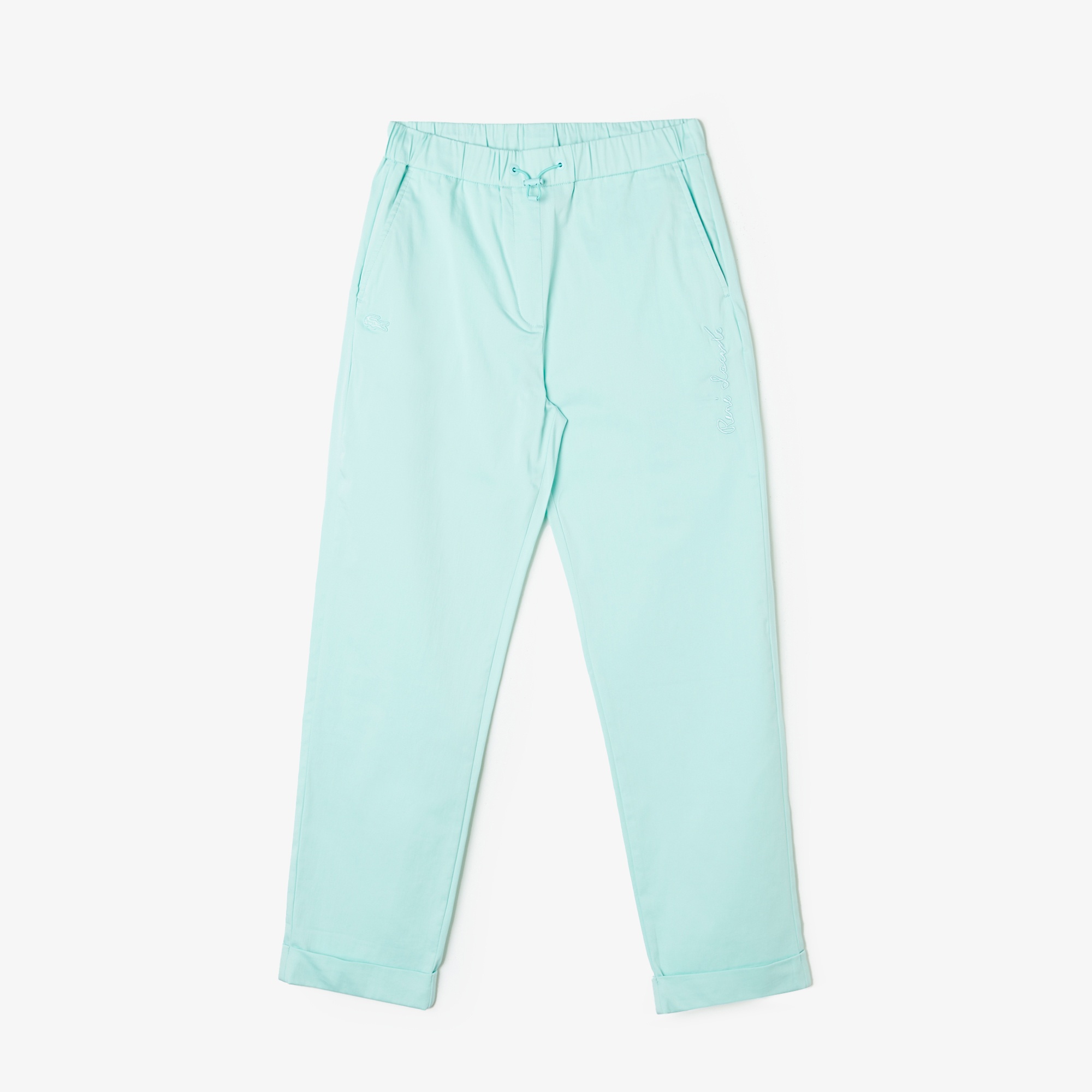 Lacoste Kadın Regular Fit Yeşil Pantolon