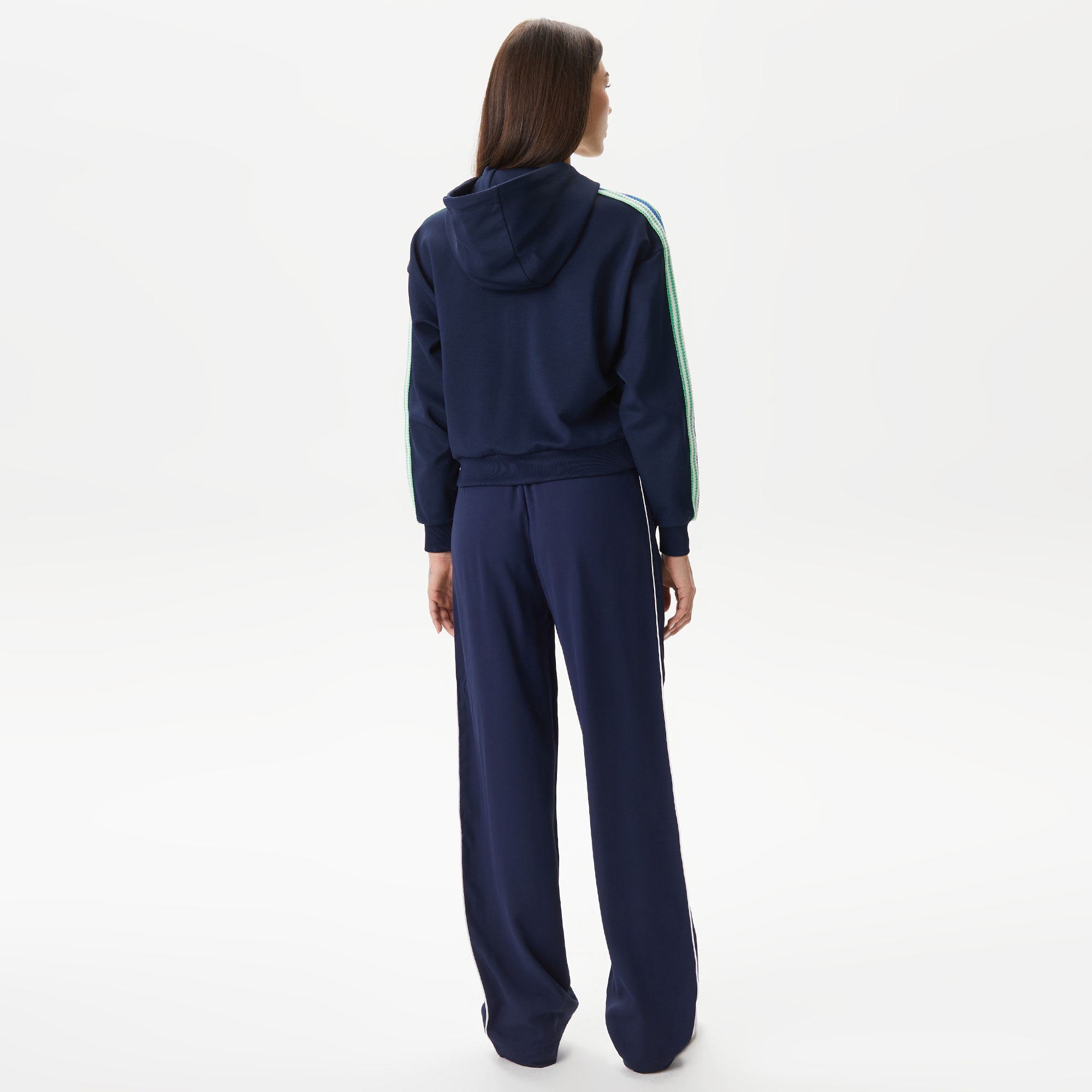 Lacoste Kadın Wide Fit Lacivert Pantolon