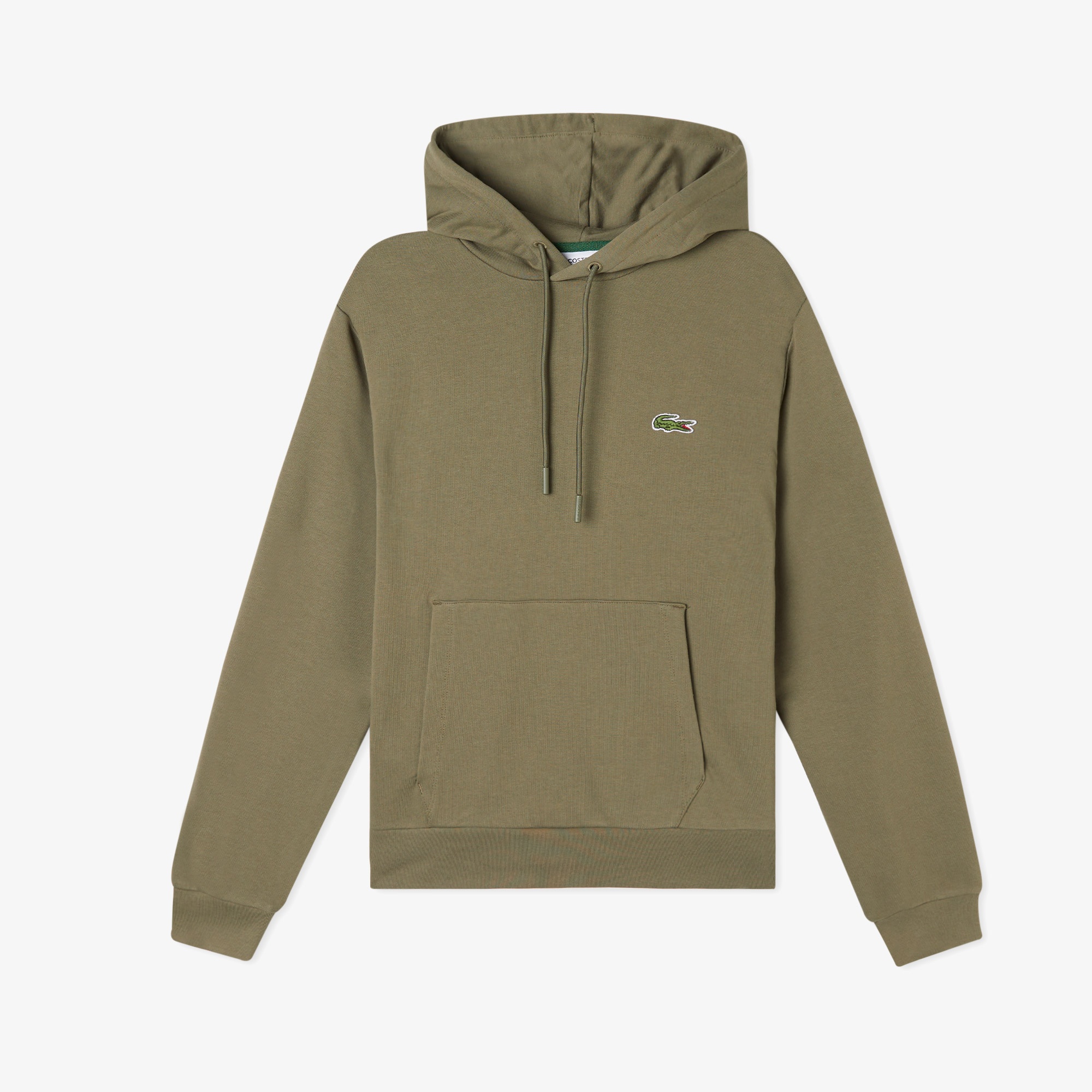 Lacoste Erkek Classic Fit Kapüşonlu Haki Sweatshirt