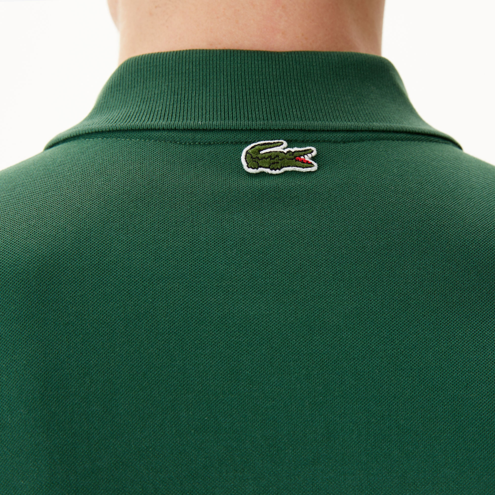 Lacoste Erkek Regular Fit Baskılı Yeşil Polo