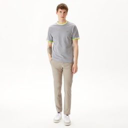 Lacoste Erkek Regular Fit Bisiklet Yaka Gri T-Shirt Gri